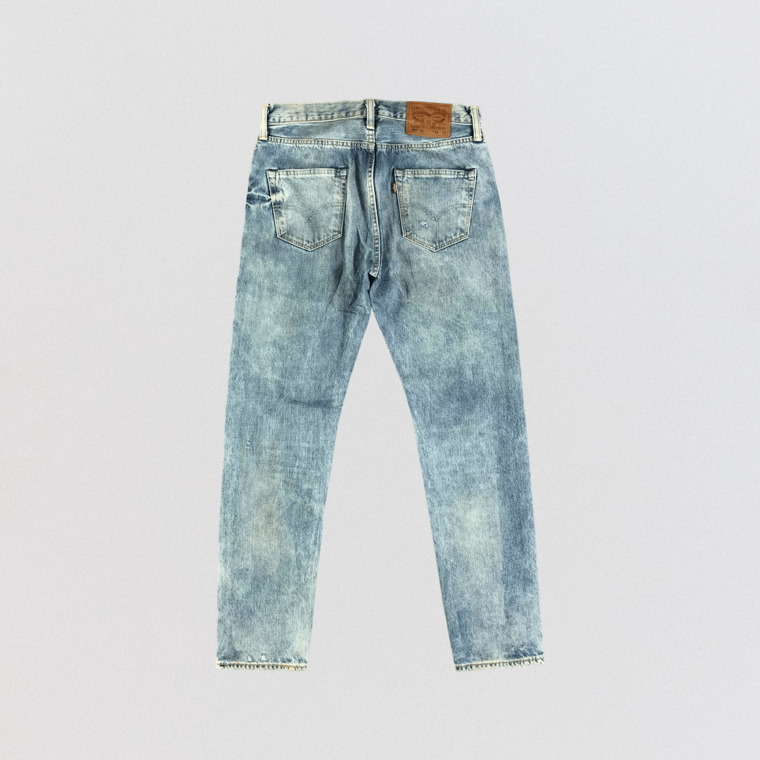Levi's Vintage Blue Wash Levis 501 Jeans-JM3322 Size US 32 / EU 48 - 2 Thumbnail