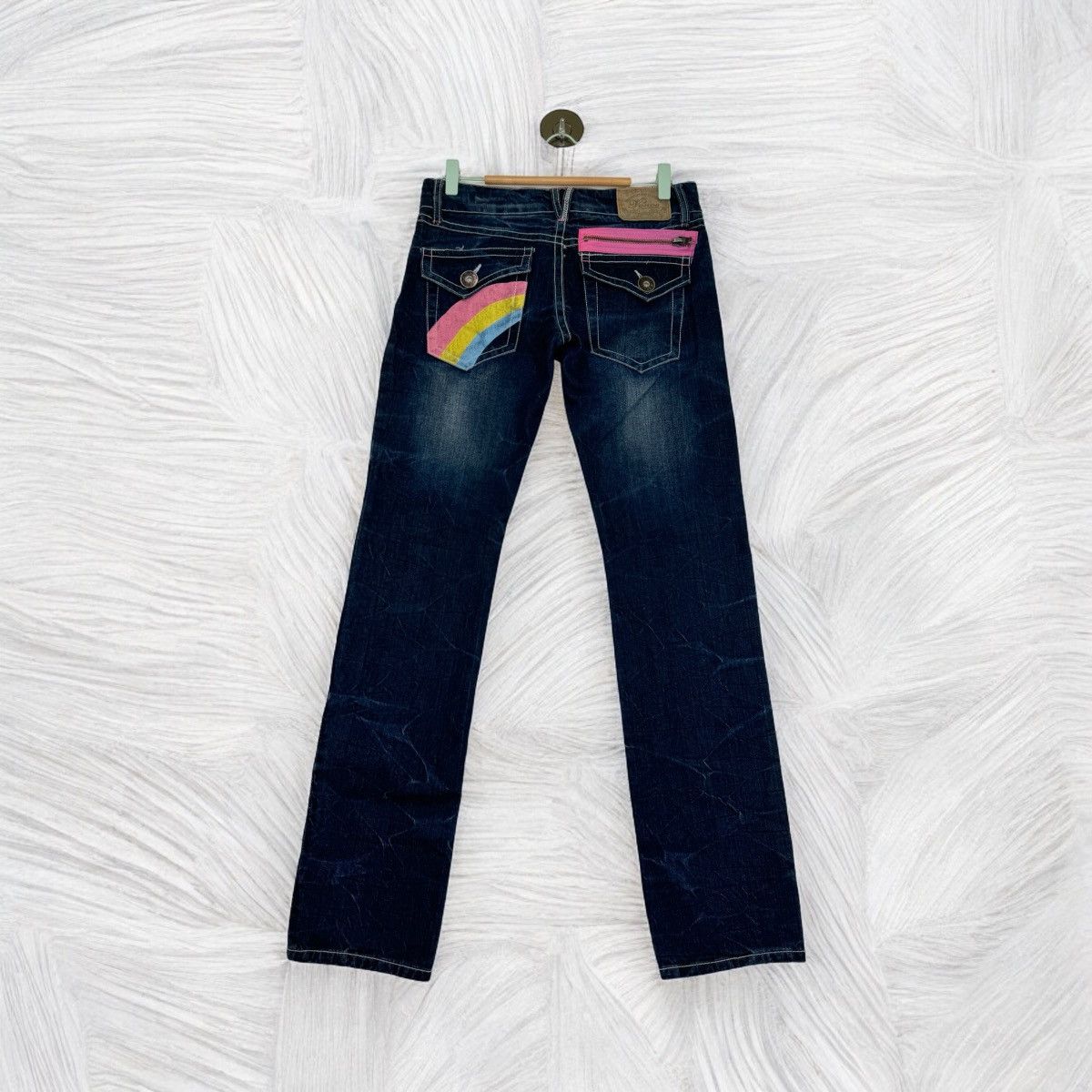 Designer × Japanese Brand × Vintage VTG VENCE DAICOCK PRINTED PATCHES DENIM Size US 30 / EU 46 - 2 Thumbnail