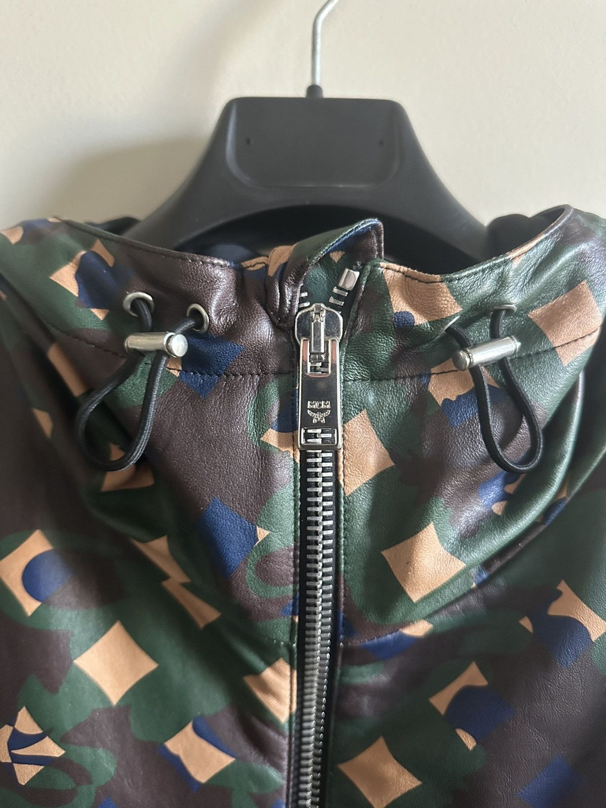 MCM MCM Lamb Leather Camo Jacket Size US L / EU 52-54 / 3 - 5 Thumbnail