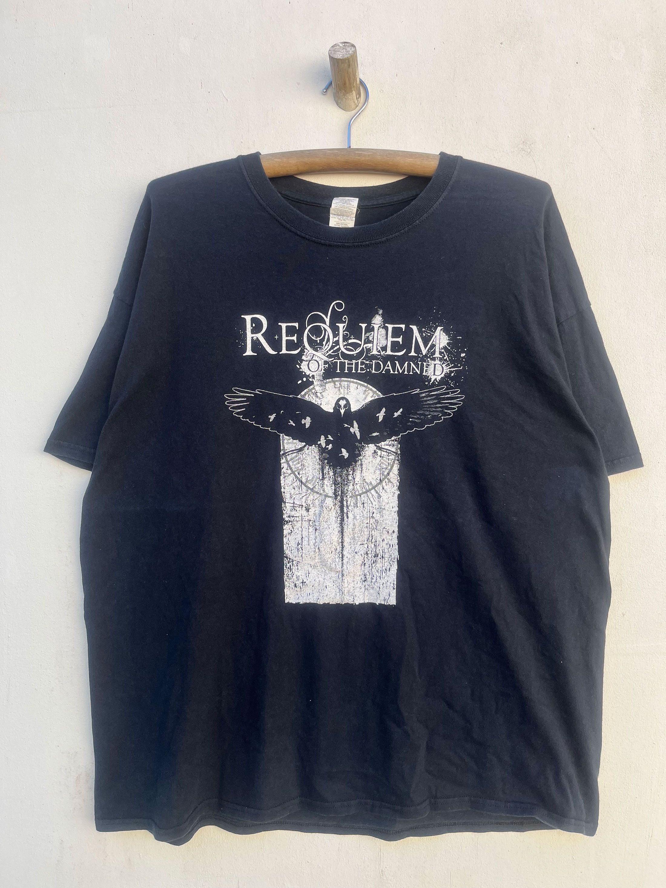 Band Tees Requiem The Damned Black Metal Band Gothic Doom Australia Size US XXL / EU 58 / 5 - 1 Thumbnail