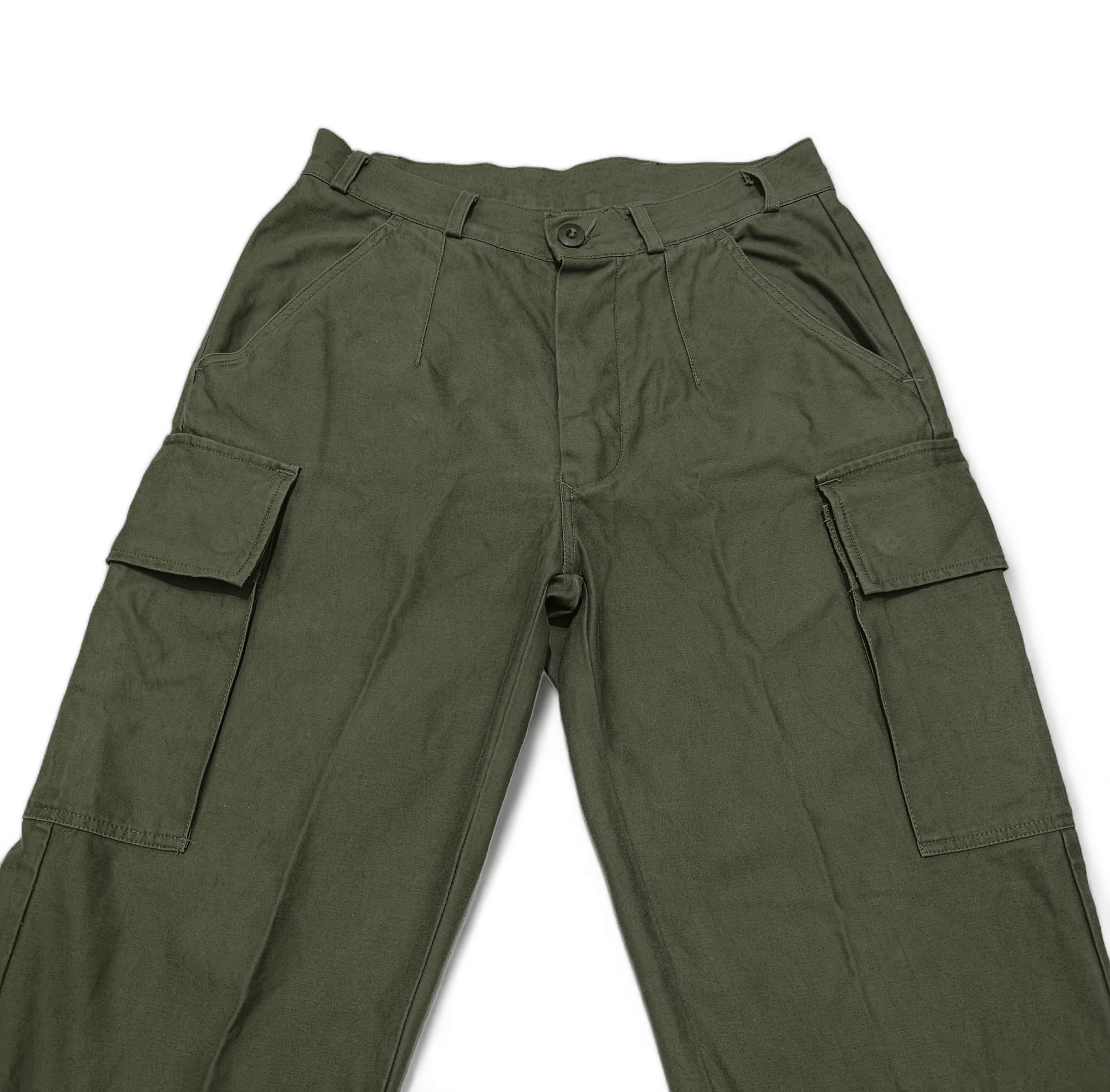 Vintage Vintage Dutch Army Military Cargo Pocket Cotton Pants Size US 31 - 4 Thumbnail