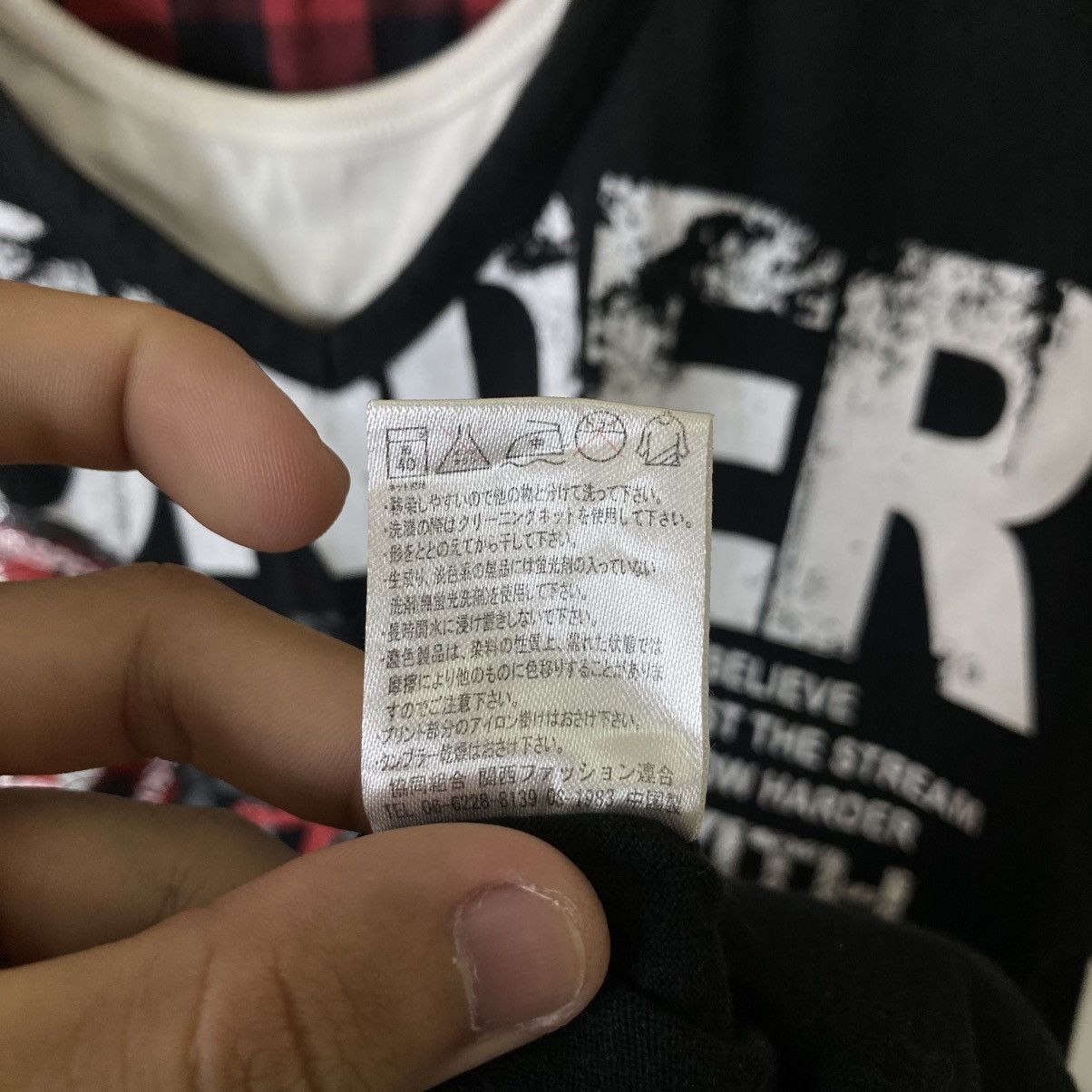 If Six Was Nine Timestep Seditionaries Poem Cyber Gothic Punk Double Layer T Size US L / EU 52-54 / 3 - 7 Thumbnail