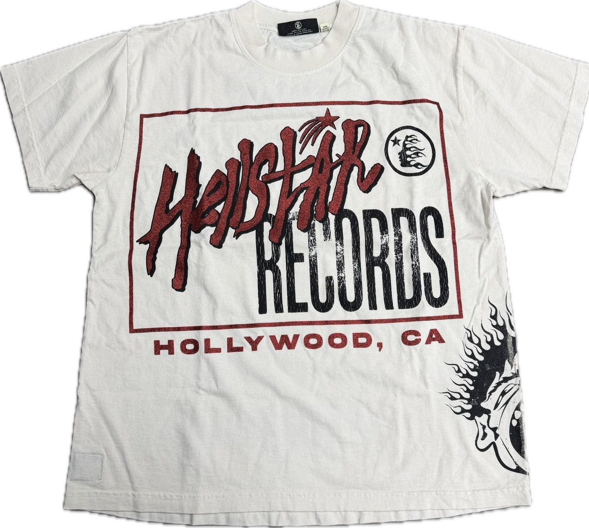 HELLSTAR Hellstar Records T-shirt Size US M / EU 48-50 / 2 - 1 Thumbnail