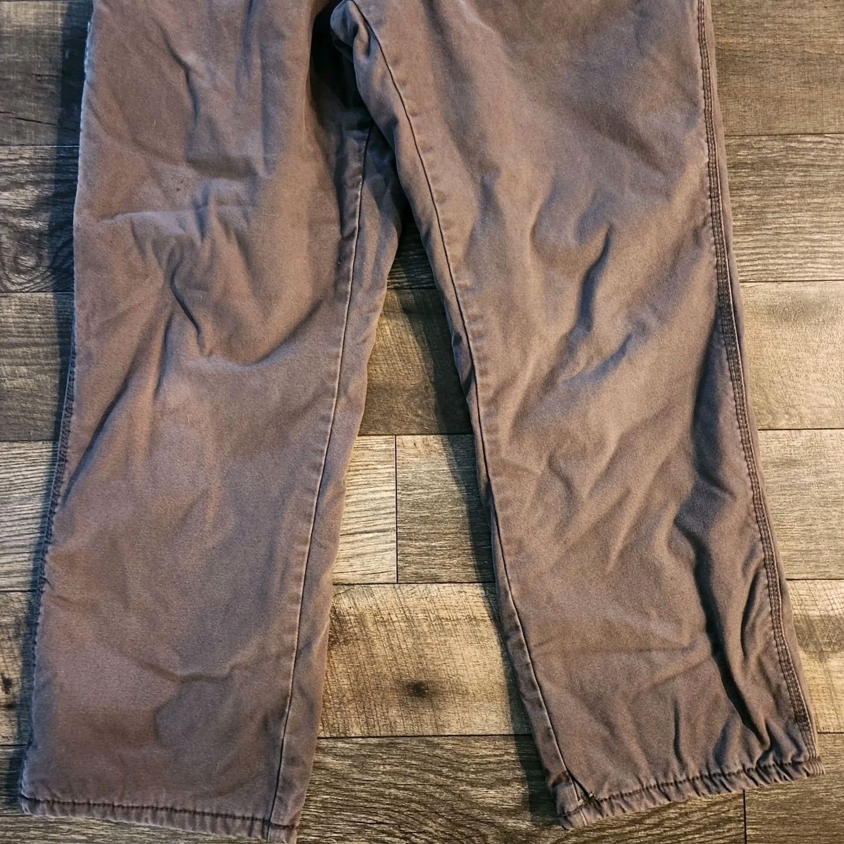Vintage Schmidt Workwear Pants Mens 34x30 Fleece Lined Carpenter Gray Insulated Work Size US 34 / EU 50 - 2 Thumbnail