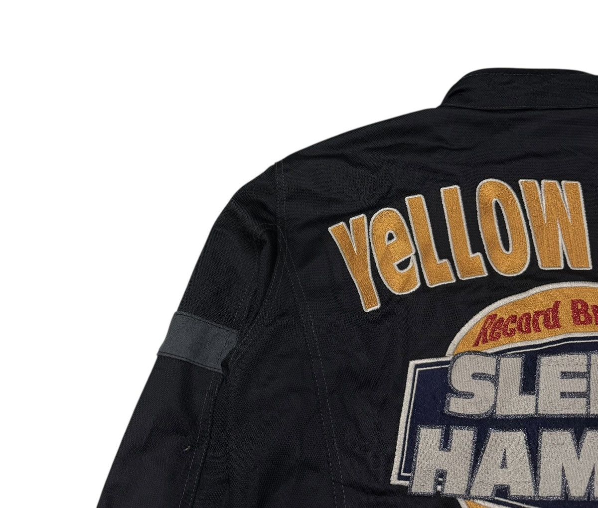 YELLOW CORN Vintage Yellow Corn Sledge Hammer Moto Racing Padded Jacket Size US L / EU 52-54 / 3 - 5 Thumbnail
