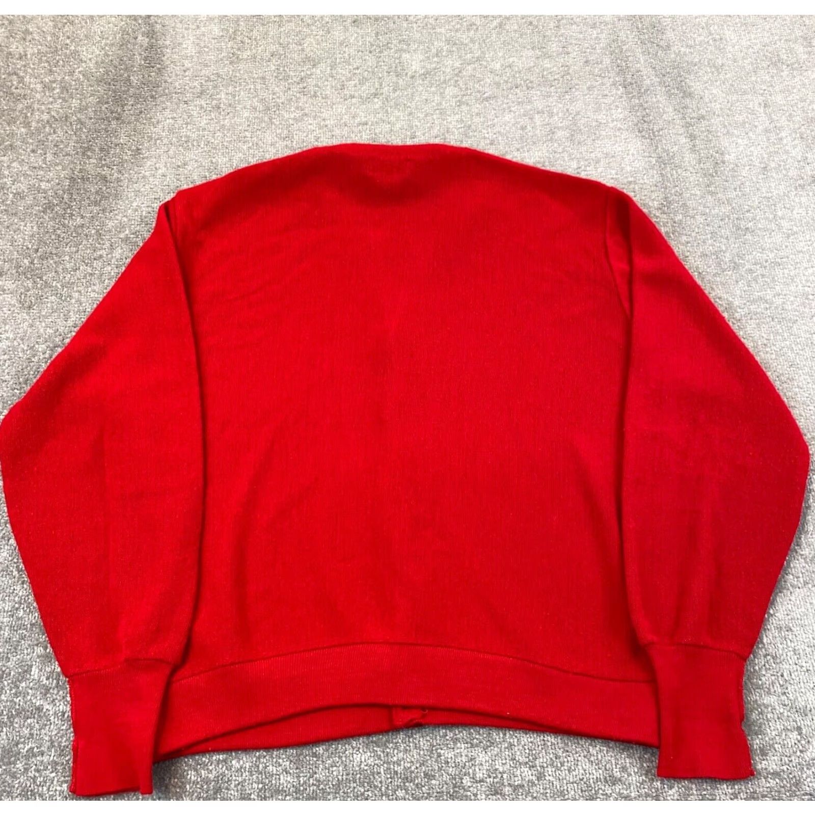 Vintage VINTAGE L.L. Bean Men’s XL Red Cardigan Sweater Acrylic Button Up Casual Outdoor Winter 90s Size US XL / EU 56 / 4 - 7 Thumbnail