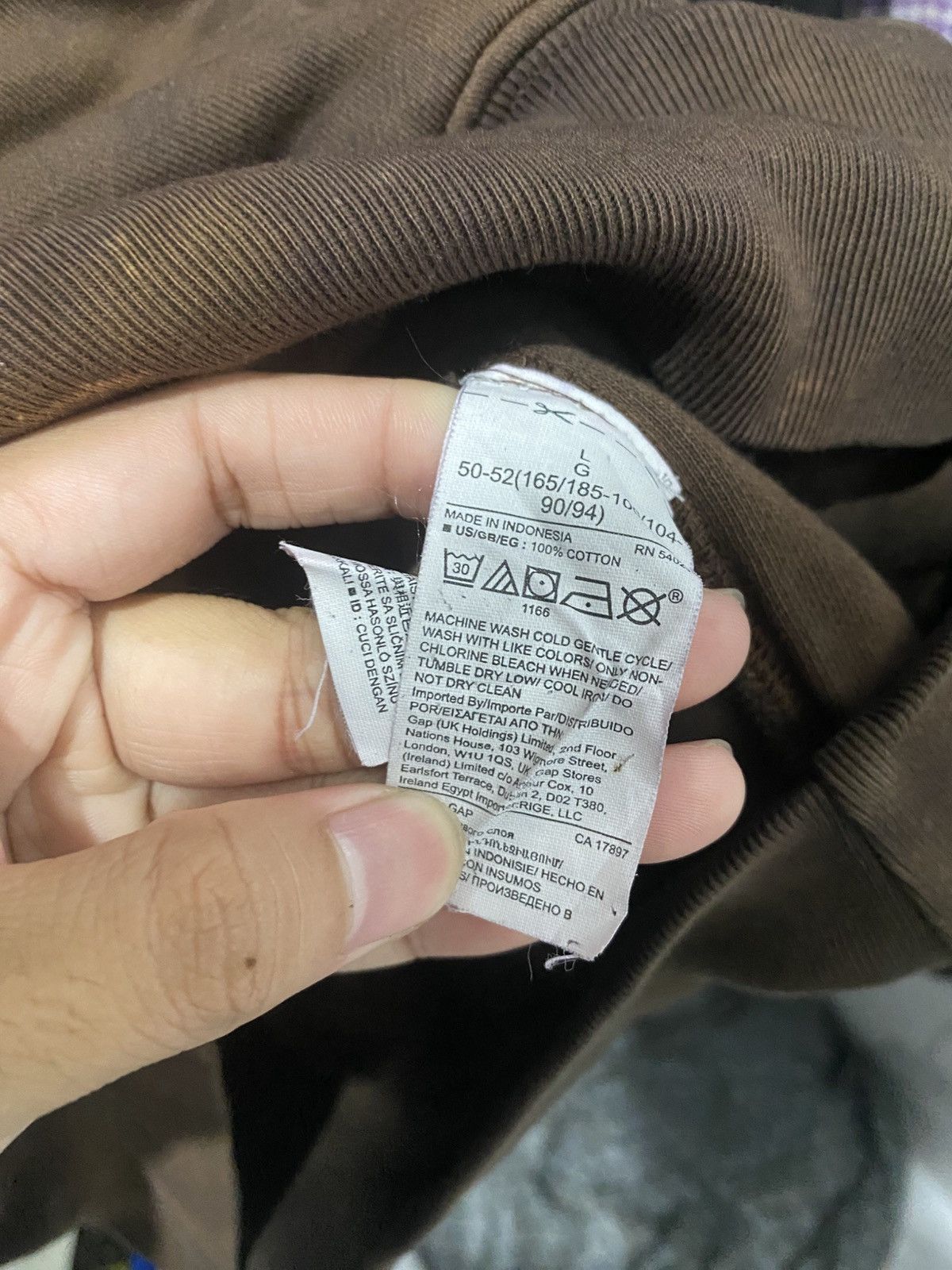 Gap × Yeezy 🖤BLACKFRIDAY🖤Yzy Gap Brown Dyed Hoodie Size US L / EU 52-54 / 3 - 8 Thumbnail