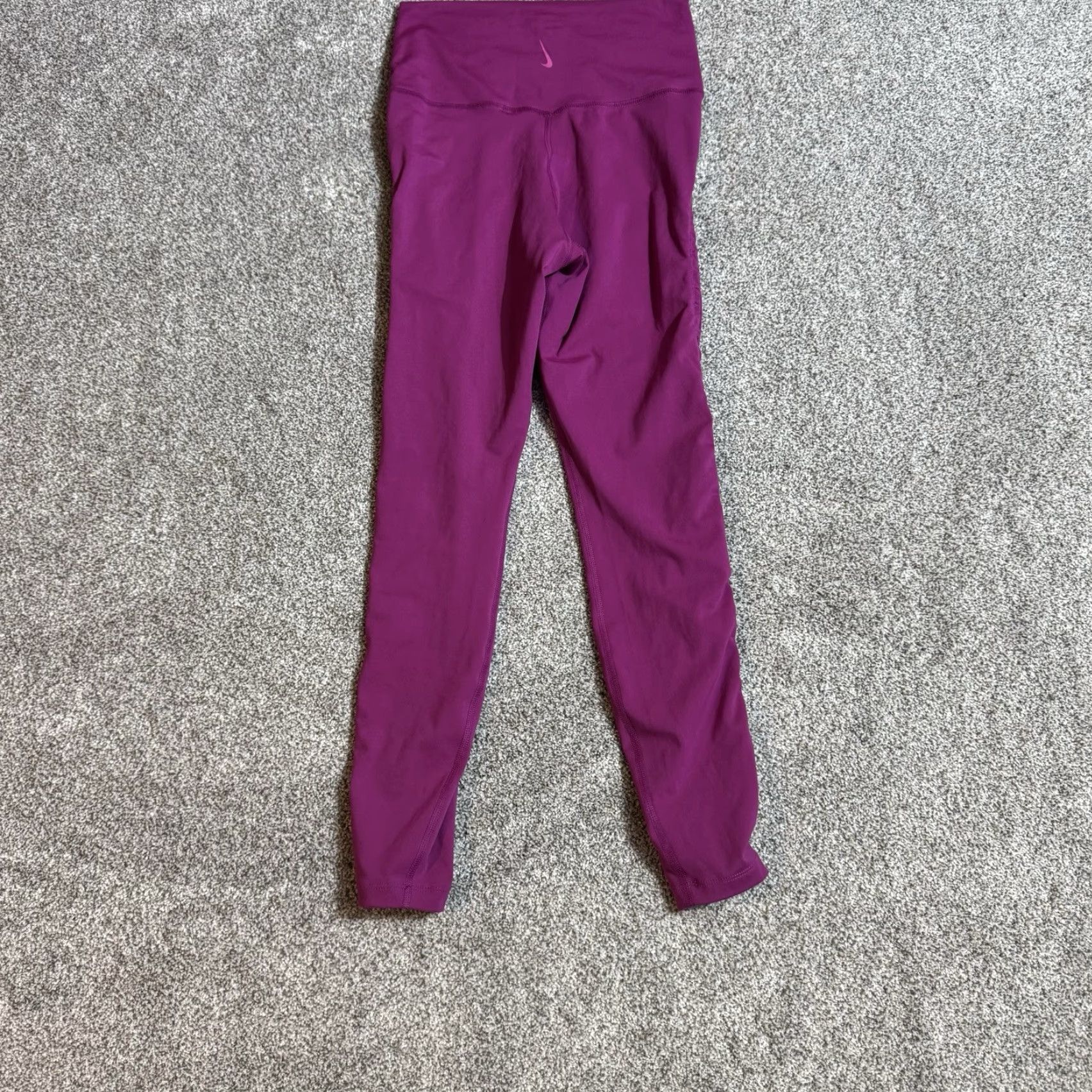 Nike Nike Leggings Womens Small Dri-Fit Streetwear Ruched High Waist Athletic Sportswear Activewear Yoga Gym & Training Running & Jogging Size 28" / US 6 / IT 42 - 6 Thumbnail