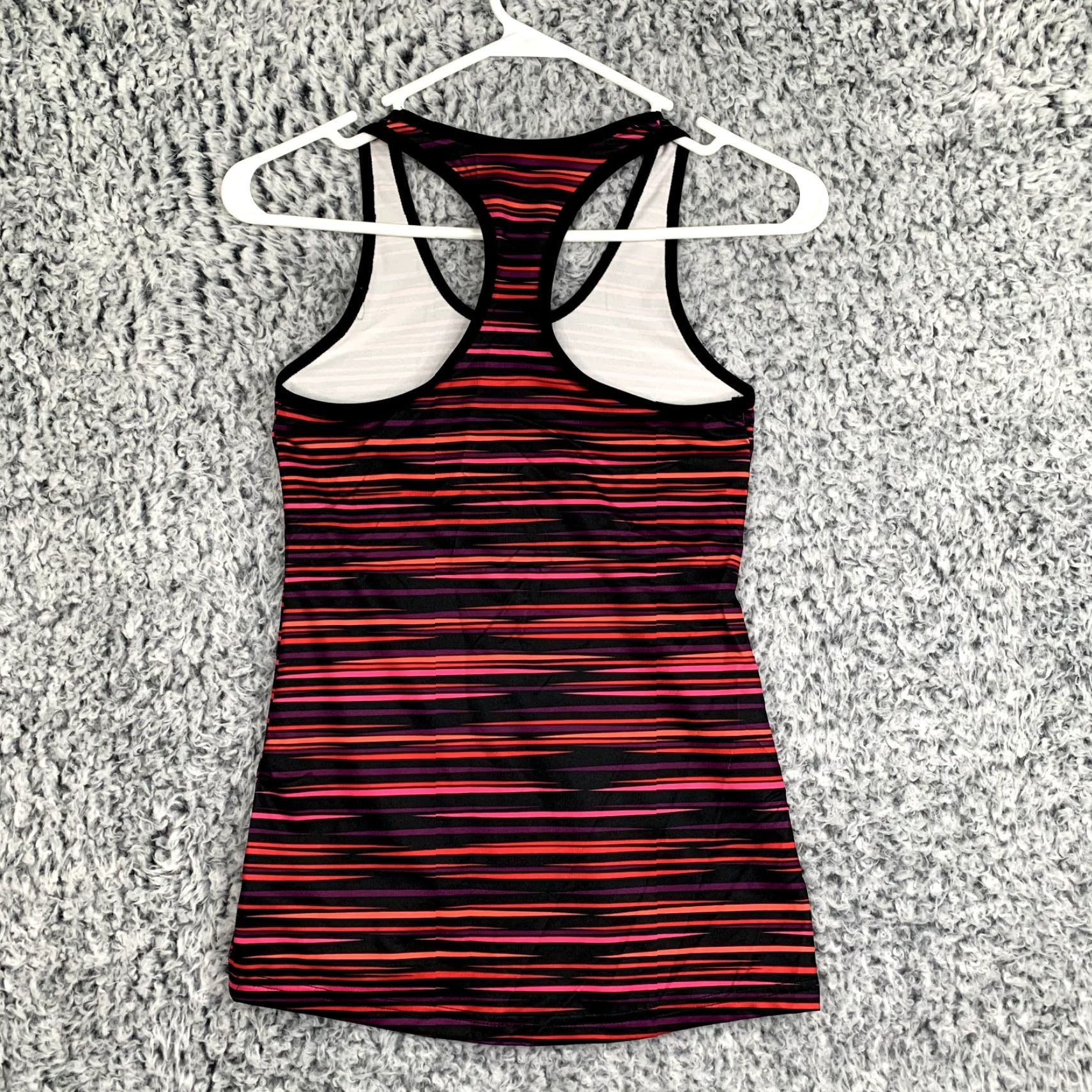 Champion Champion Tank Top Shirt Womens XS Multicolor Striped Fitted Workout Athleisure Size XS / US 0-2 / IT 36-38 - 3 Thumbnail