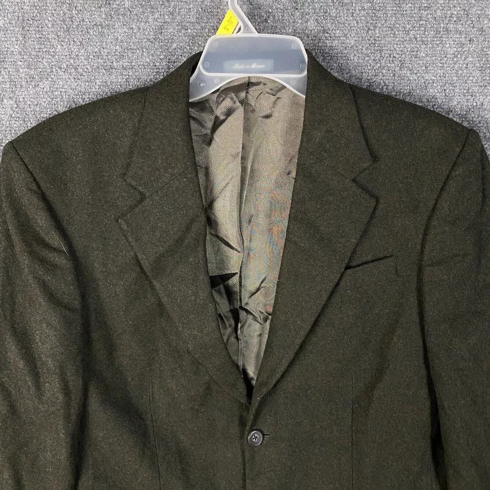 Oscar De La Renta Oscar De La Renta Blazer Coat Men's Size 40R Cashmere Size 40R - 2 Thumbnail