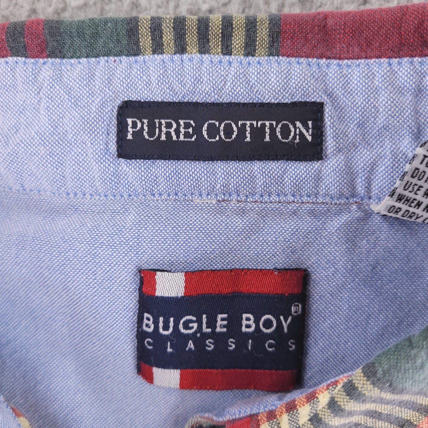 Bugle Boy VINTAGE Bugle Boy Shirt Mens L Flannel Red Plaid Long Sleeve Button-Up Size US L / EU 52-54 / 3 - 4 Thumbnail