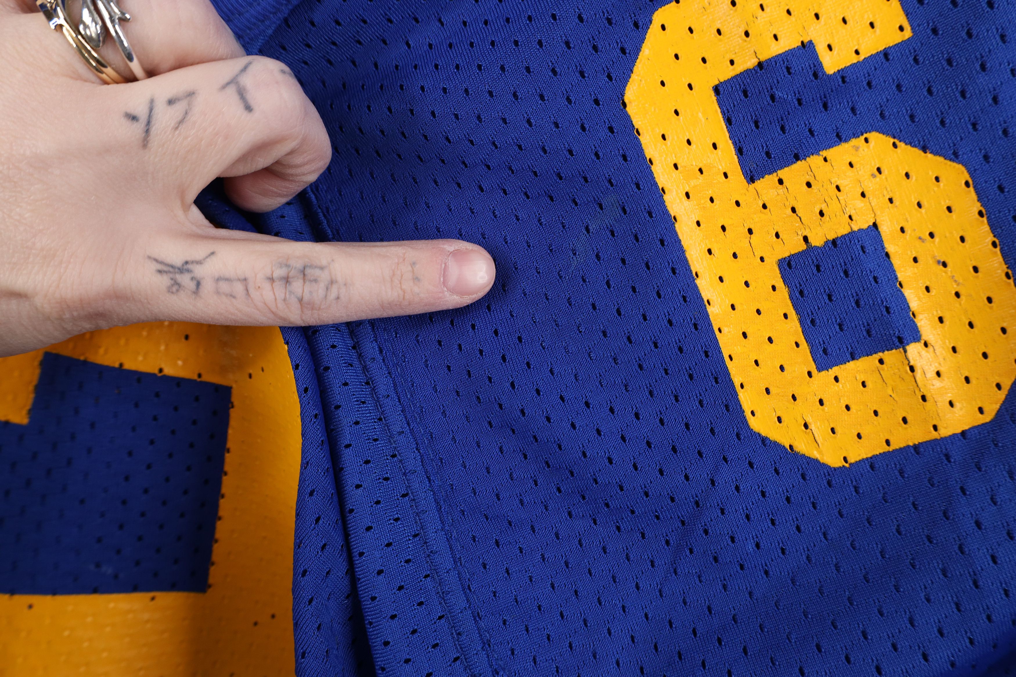 Russell Athletic Vintage 80s 90s Russell Athletic Pro Cut Rams Jersey Size US L / EU 52-54 / 3 - 8 Thumbnail