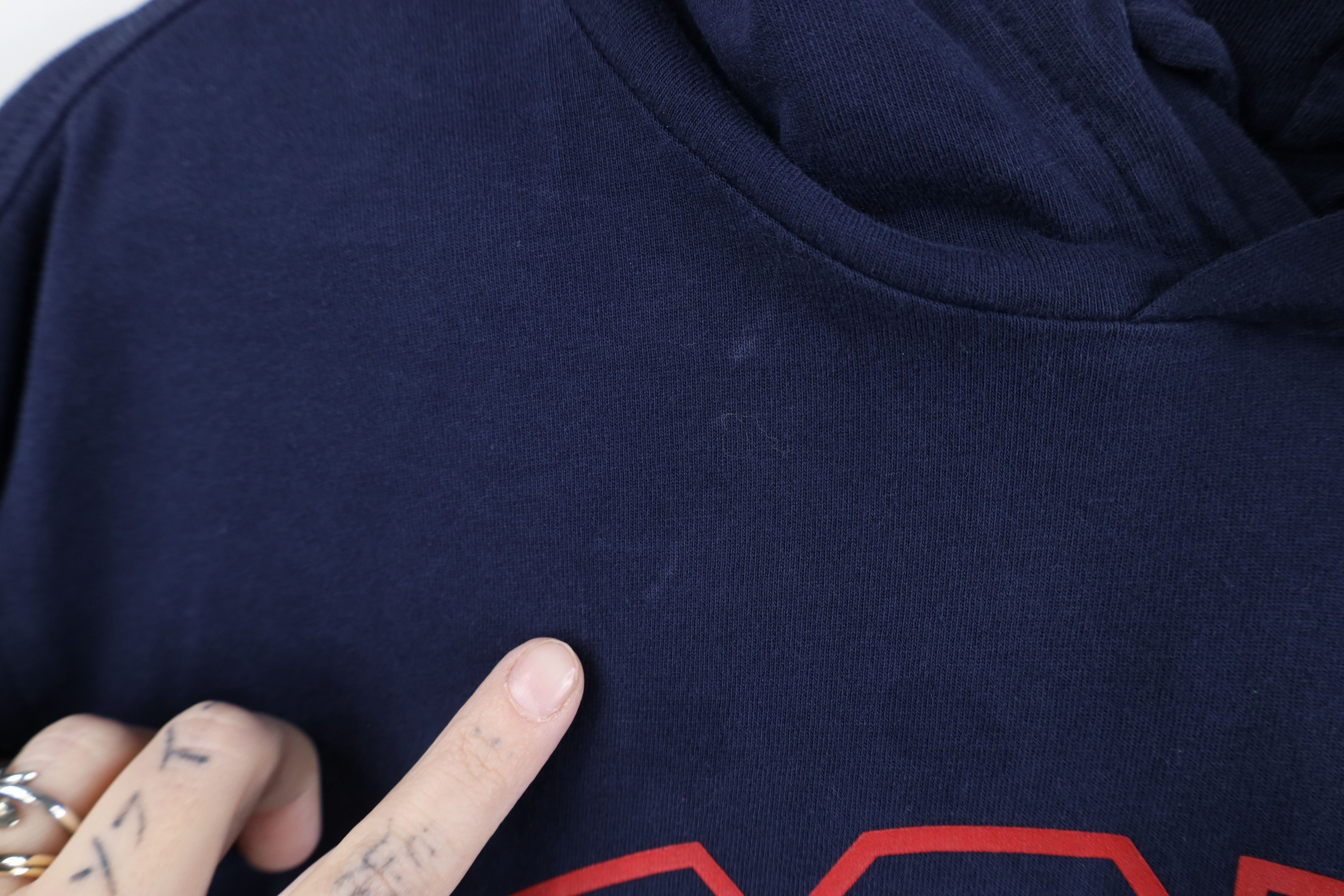 Ralph Lauren Vintage Ralph Lauren Block Letter Spell Out Hooded T-Shirt Size US M / EU 48-50 / 2 - 6 Thumbnail