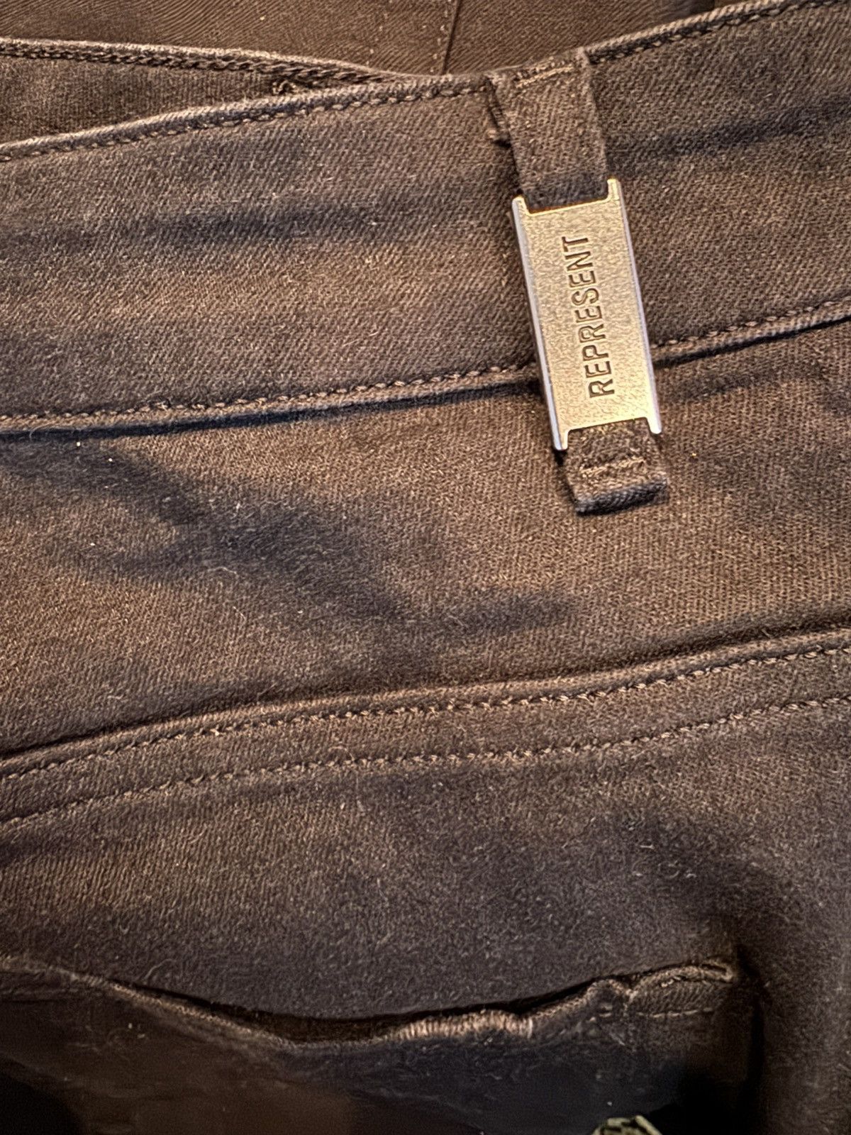 Represent Clo. Represent Destroyed Black Denim Size US 32 / EU 48 - 5 Thumbnail