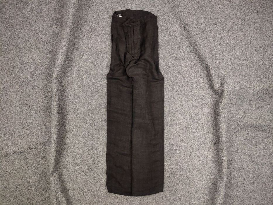 Sonia Rykiel Vintage 90's Sonia Rykiel Design Wide Leg Dark Brown Pants Size 40" / US 18 - 1 Thumbnail