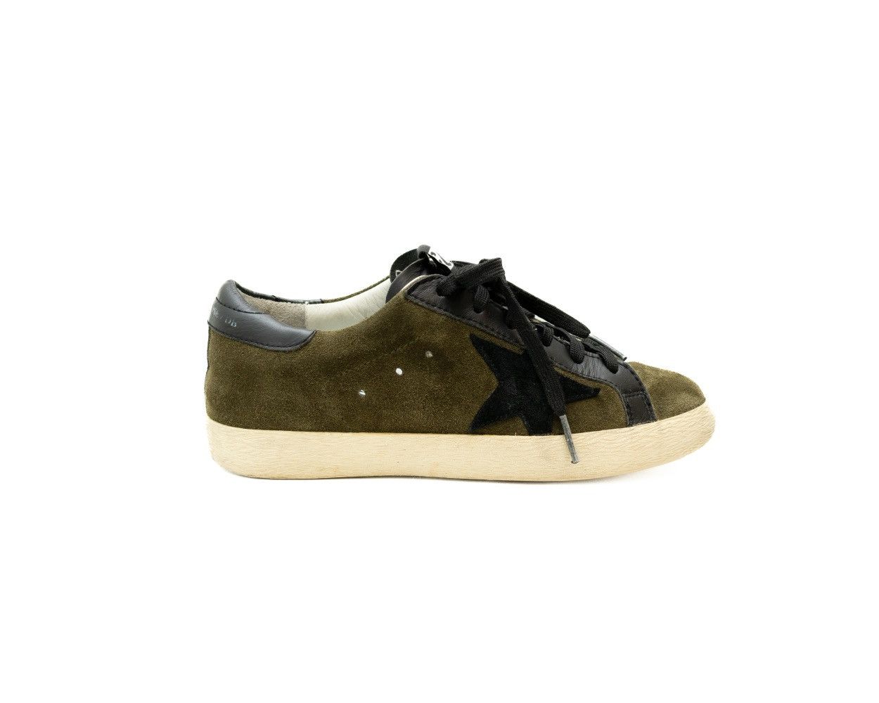 Golden Goose Golden Goose Superstar Low Sneakers Limited Sz: 6 Army Green Size US 6 / IT 36 - 3 Thumbnail