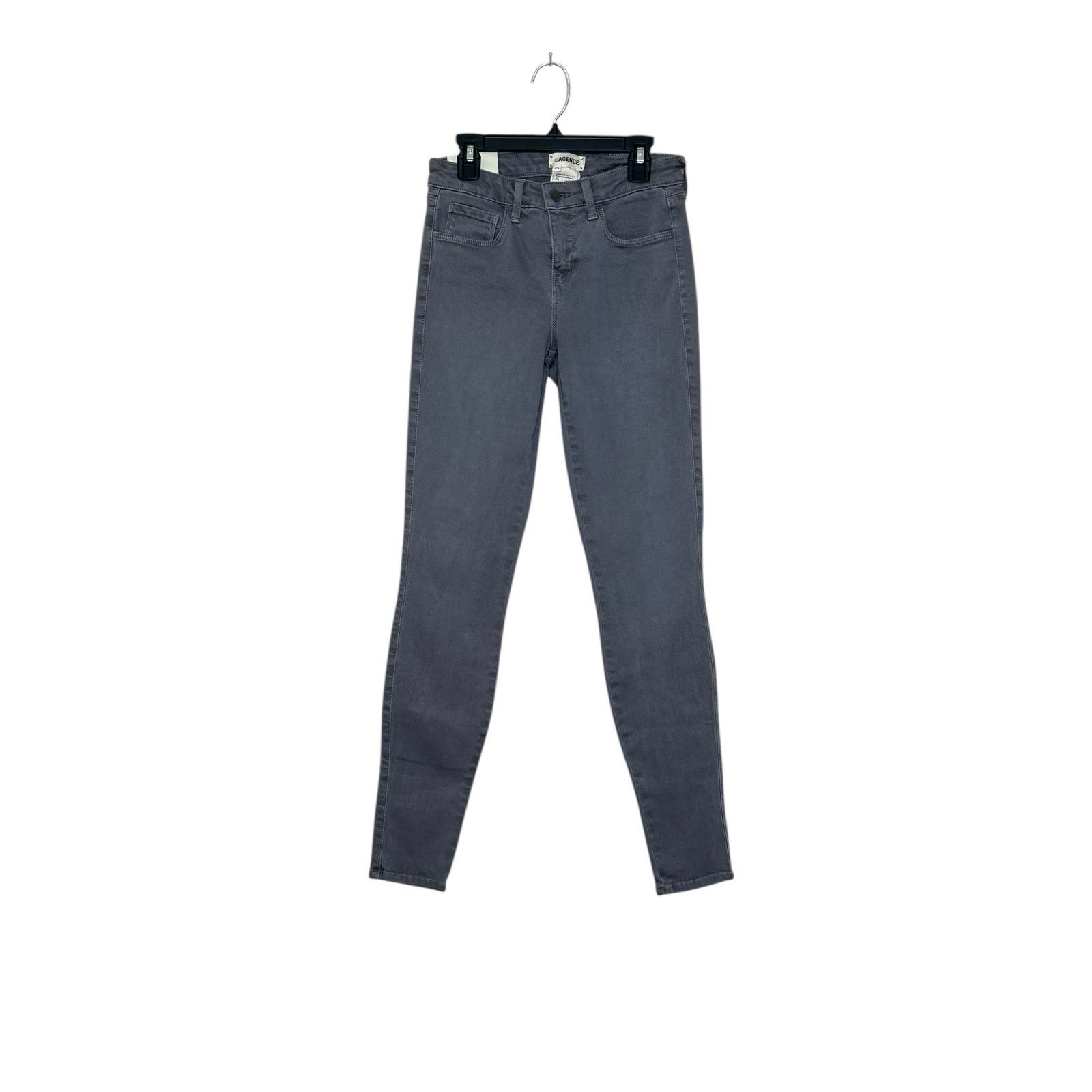 L'AGENCE L'Agence gray Brigitte mid rise skinny jeans size 25 - 2 Size 26" / US 2 / IT 38 - 8 Thumbnail