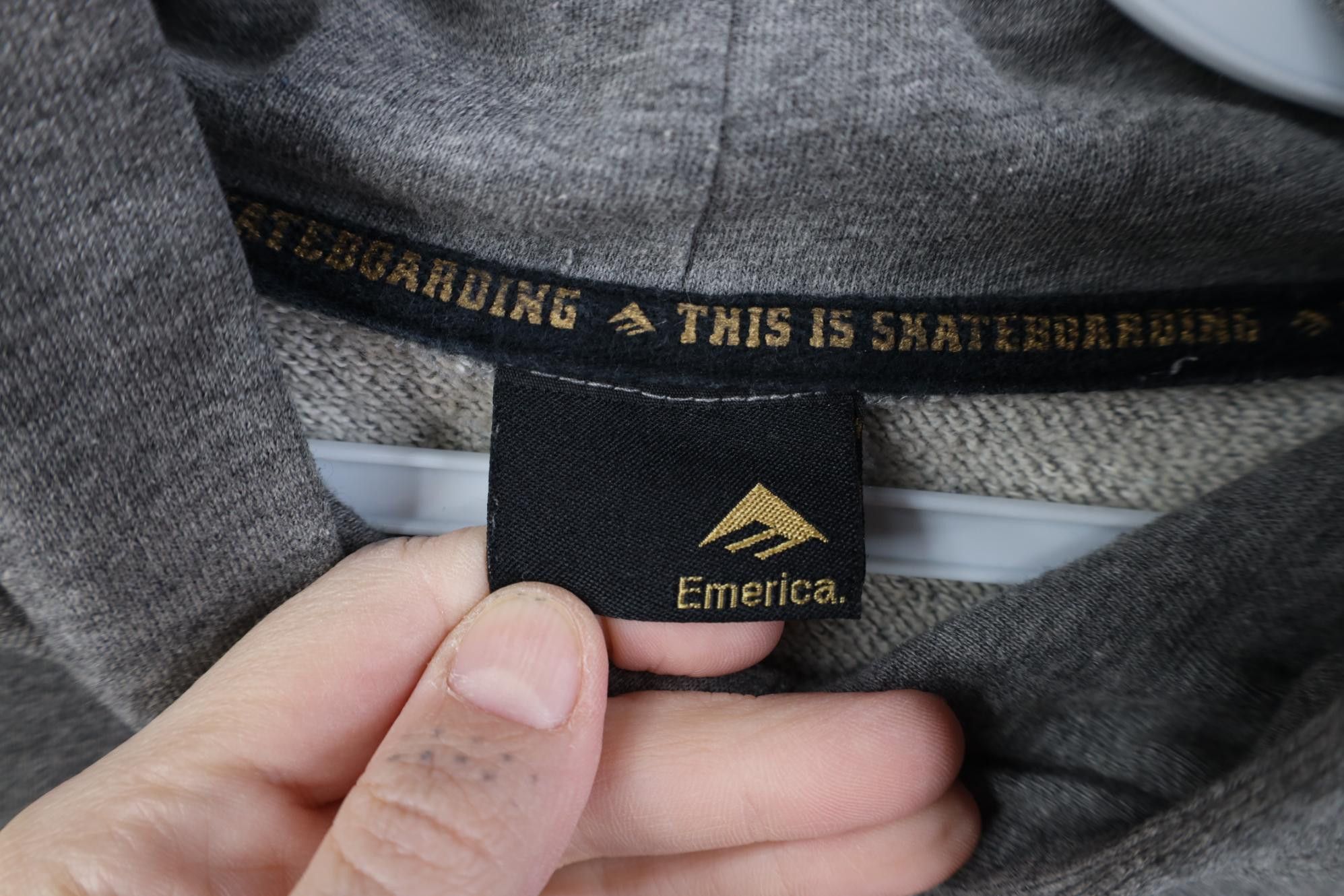 Emerica Vintage 90s Y2K Emerica Skateboarding Skull Sword Hoodie Size S / US 4 / IT 40 - 7 Thumbnail