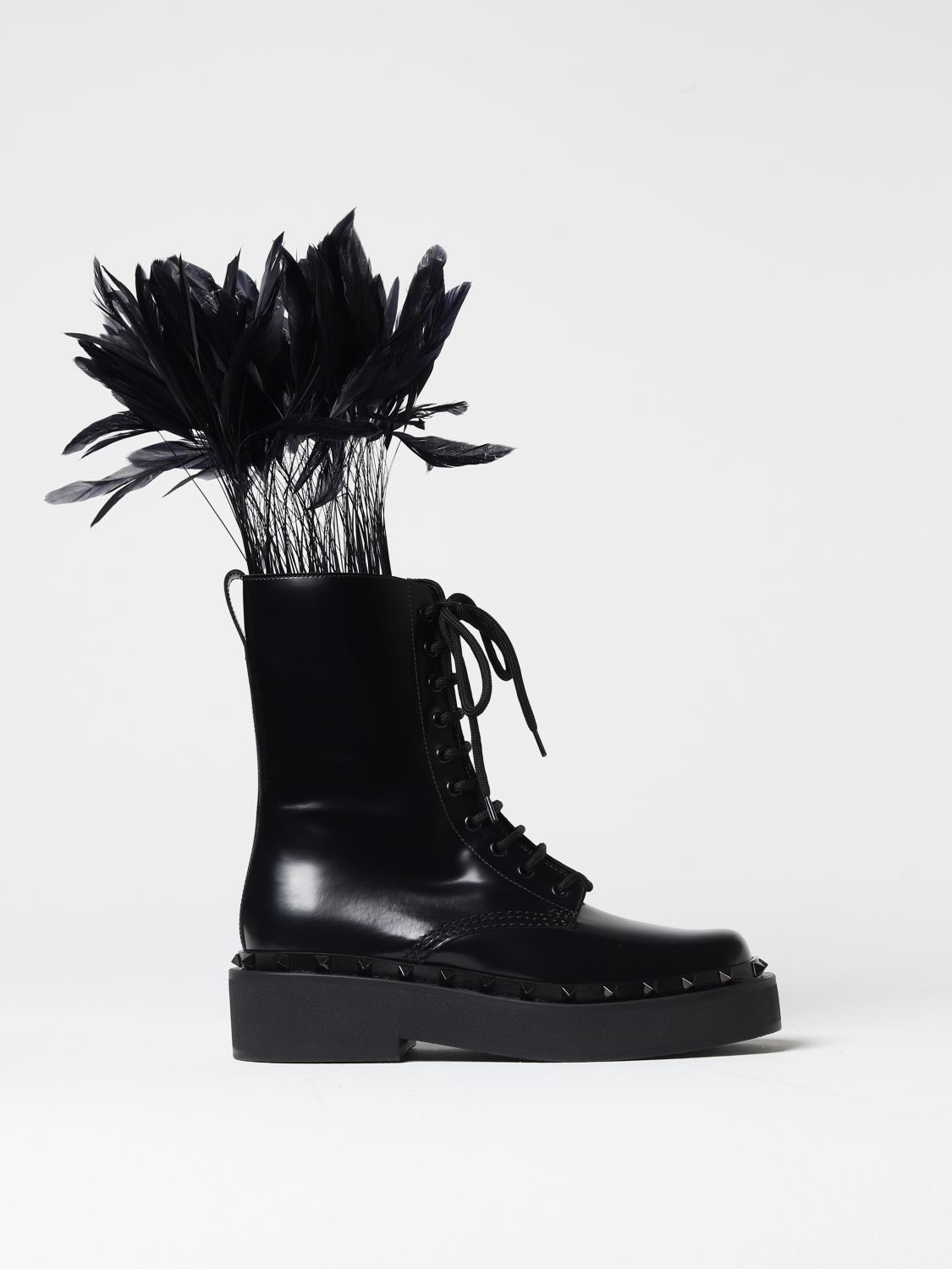 image of Valentino Garavani Boots Woman Black, Women's (Size 9)
