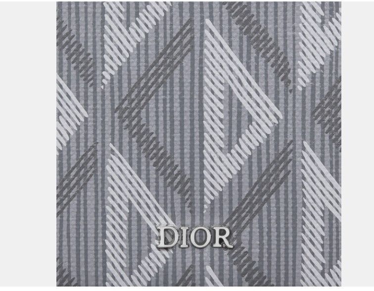 Dior o1w1db10325 2ESBH Size: OS / Bifold Wallet in Grey Size ONE SIZE - 5 Thumbnail