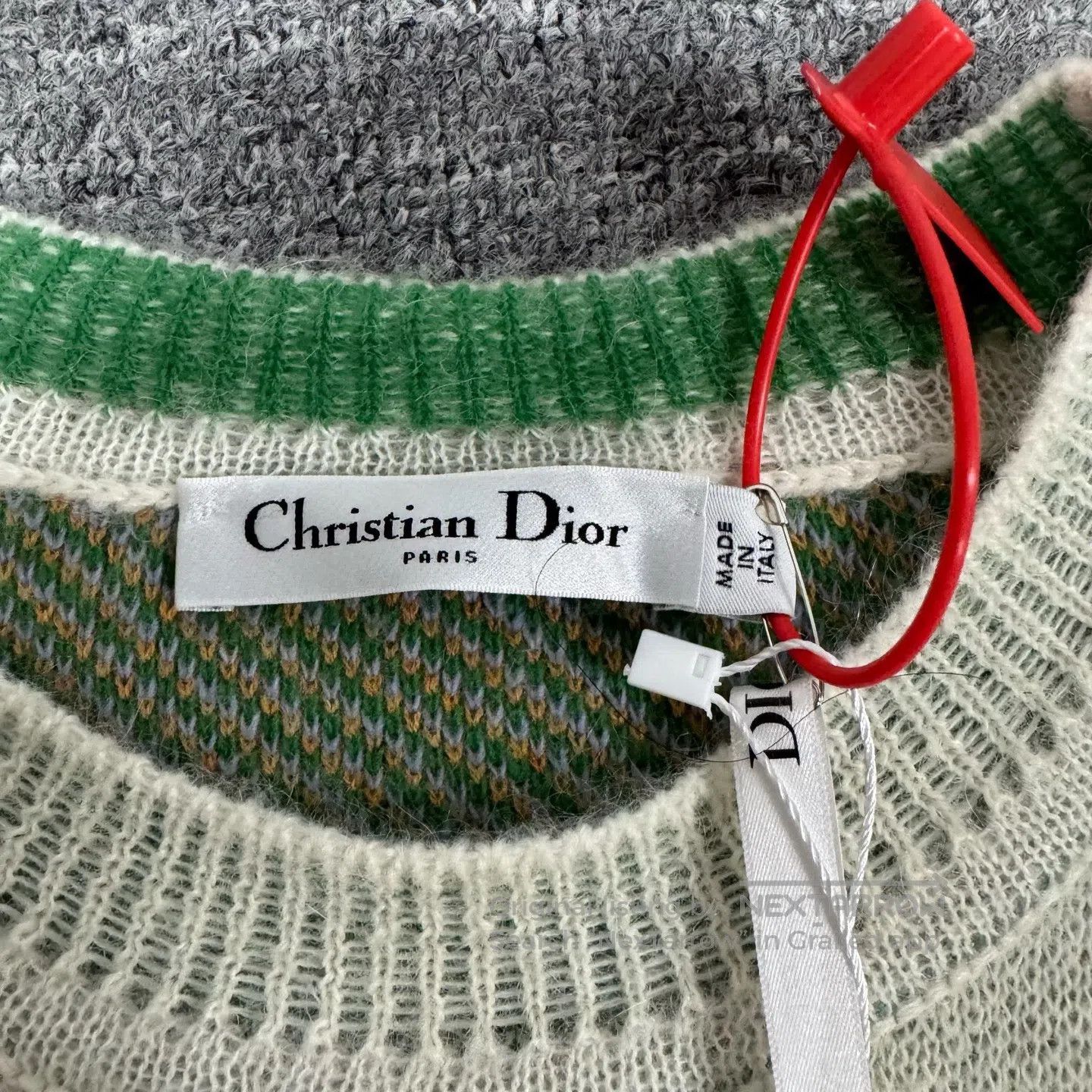 Dior Dior Tropical plant coconut-themed jacquard round-neck kni Size S / US 4 / IT 40 - 6 Thumbnail