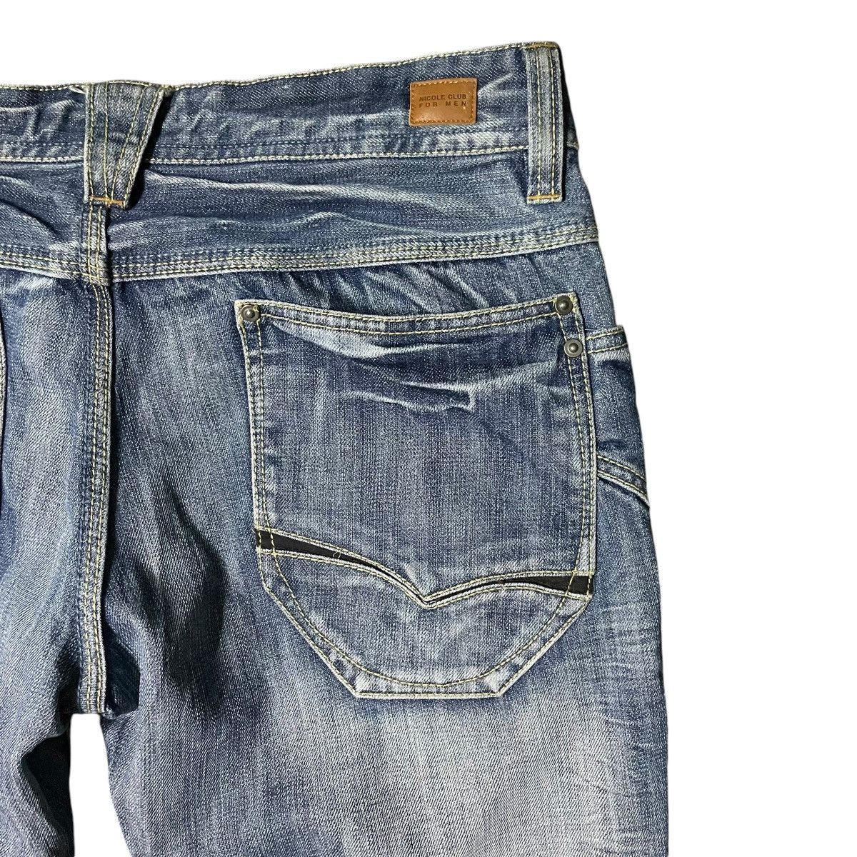 Tornado Mart Flare Jeans Nicole Club Clawmark Denim Bootcut Size US 32 / EU 48 - 19 Thumbnail