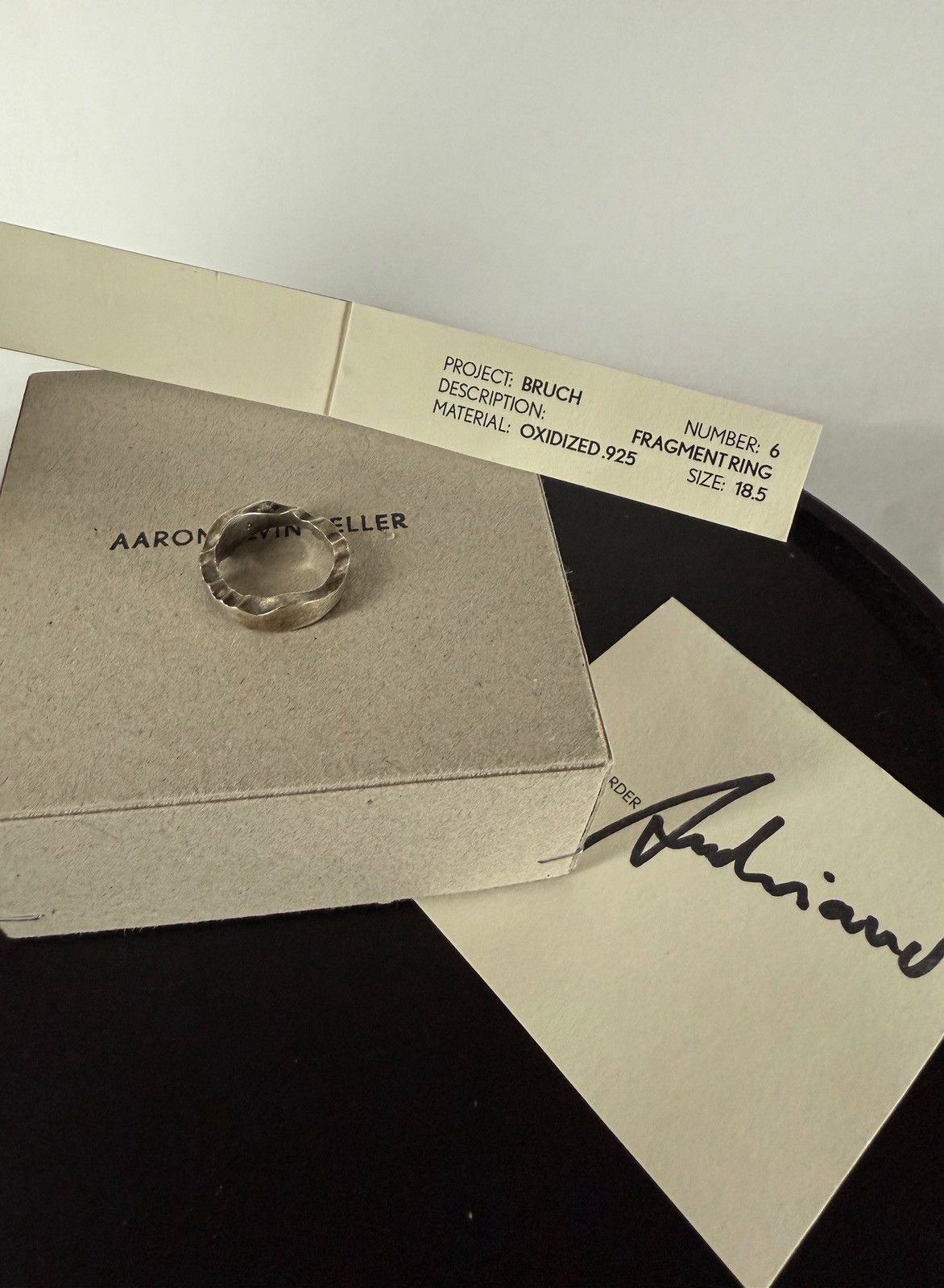 Carol Christian Poell Aaron Alvin Keller BRUCH Ring Size ONE SIZE - 1 Thumbnail
