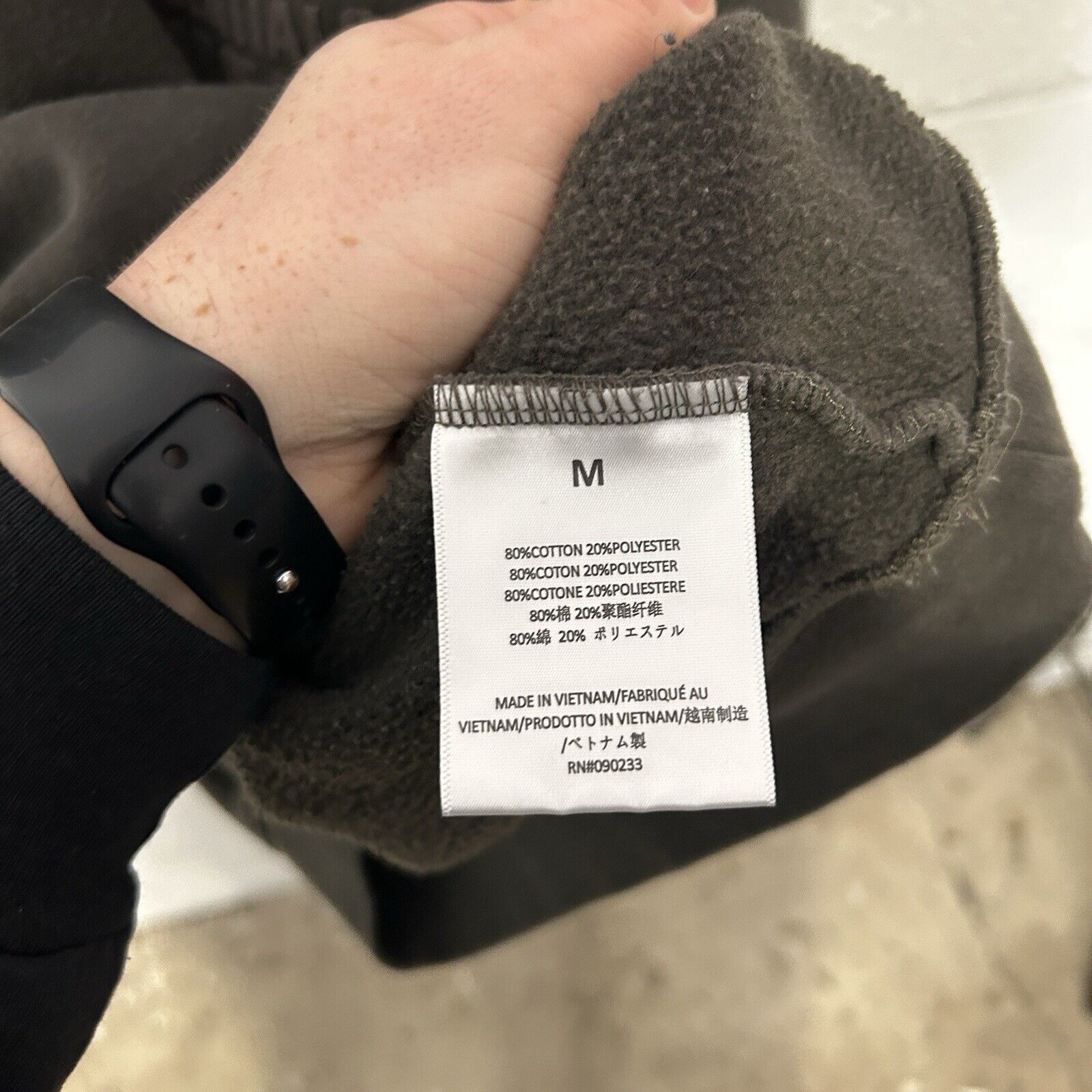 Fear of God Essentials Fear of God Oversized Crewneck “Faded Black” Size US M / EU 48-50 / 2 - 7 Thumbnail