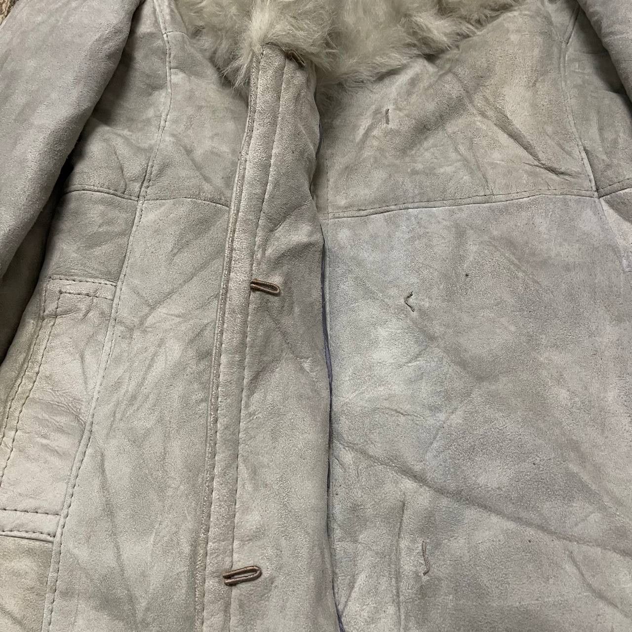 Vintage Vintage Rotiny Fur Leather Long Jacket Shearling Size S / US 4 / IT 40 - 6 Thumbnail