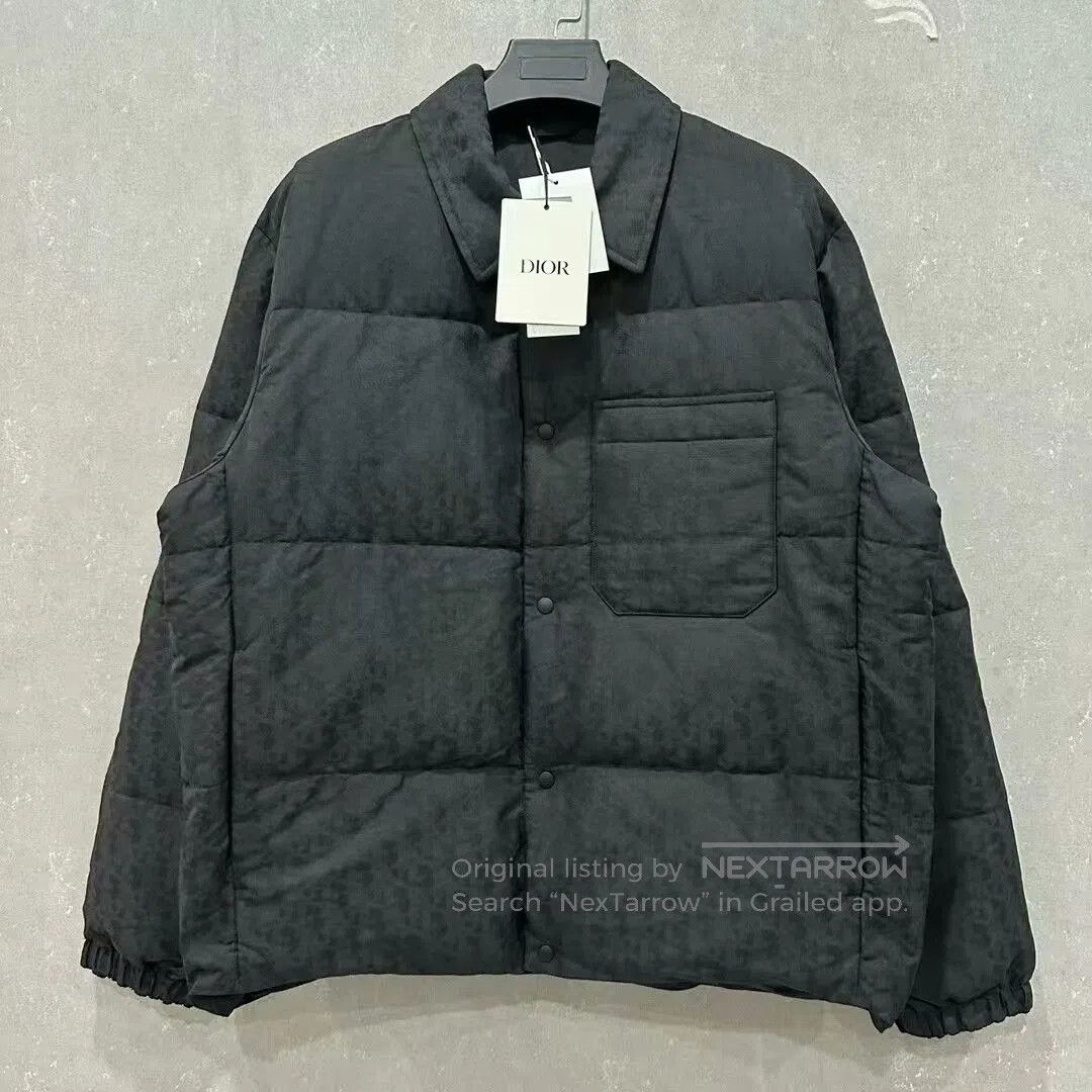 Dior Dior Oblique Print Shirt Puffer Jacket. Size US XXL / EU 58 / 5 - 1 Thumbnail