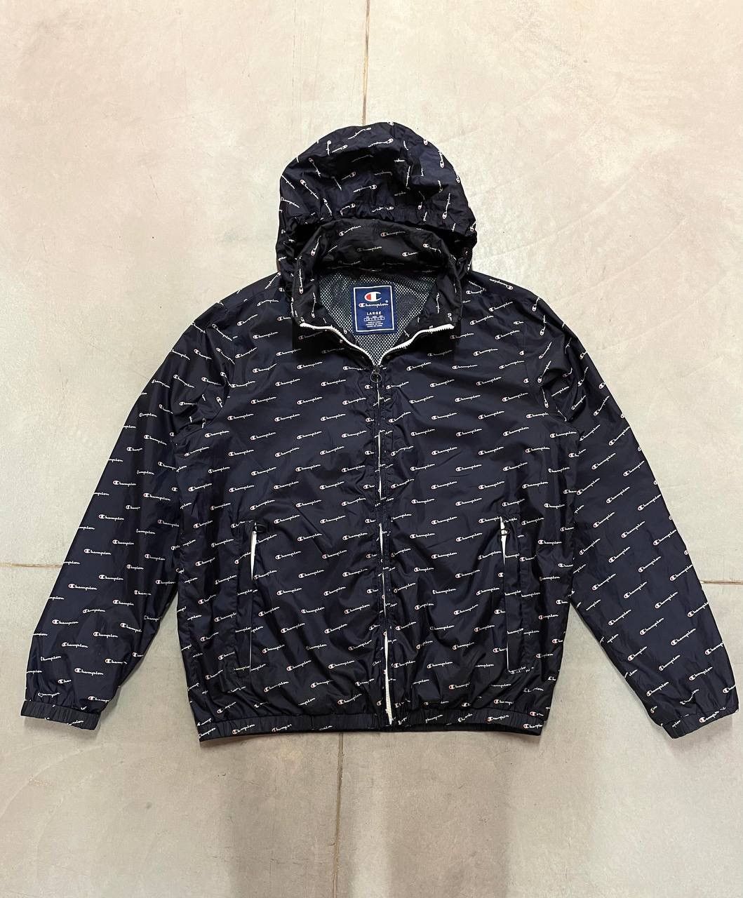 Vintage Champion Monogram Jacket