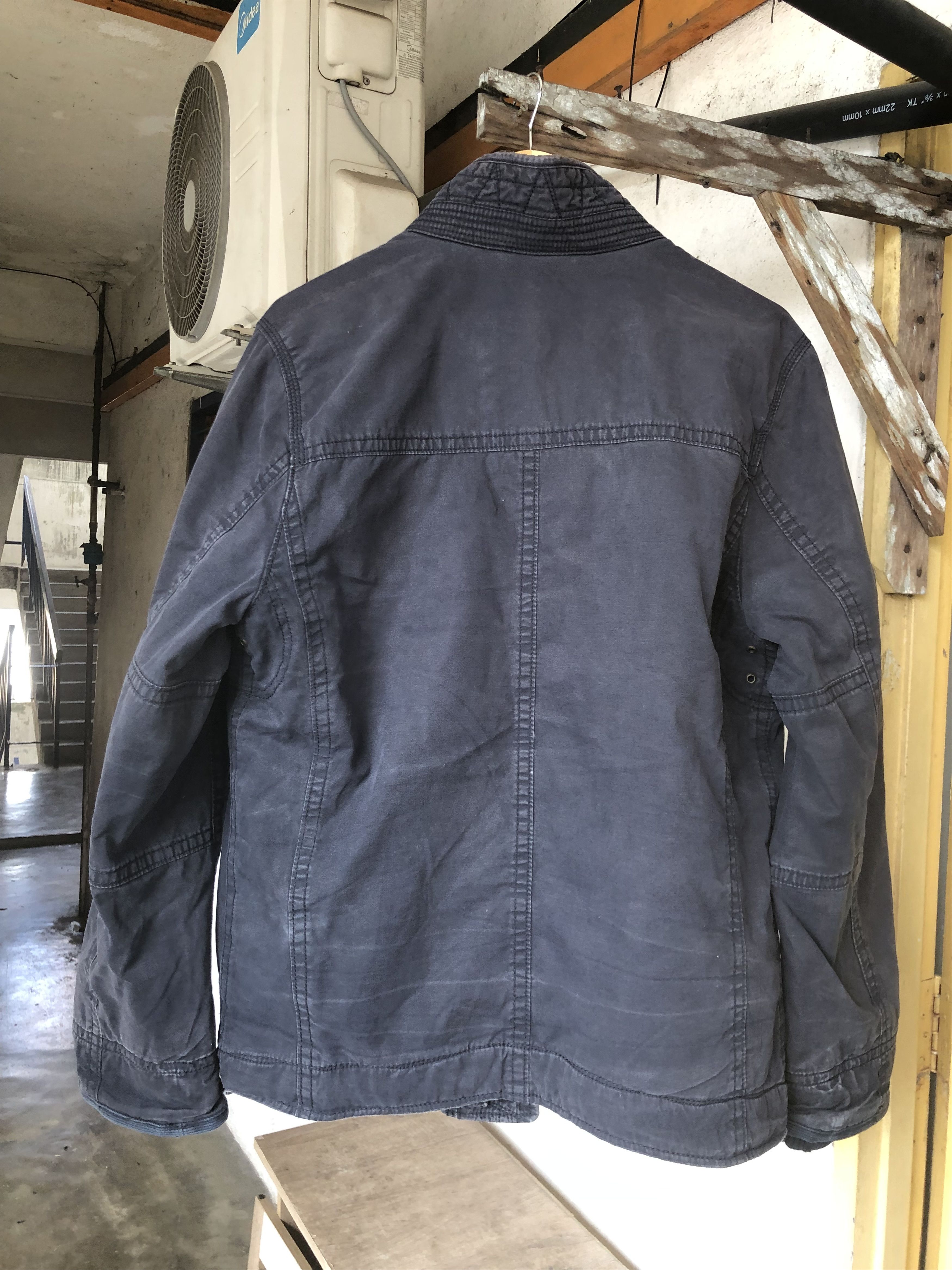 Abercrombie & Fitch Vintage Abercrombie M65 Faded Army Jacket Heavy Size US M / EU 48-50 / 2 - 2 Thumbnail