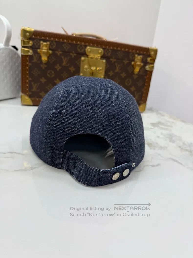 Hermes Hermes size 57 Denim Baseball Cap Size ONE SIZE - 3 Thumbnail