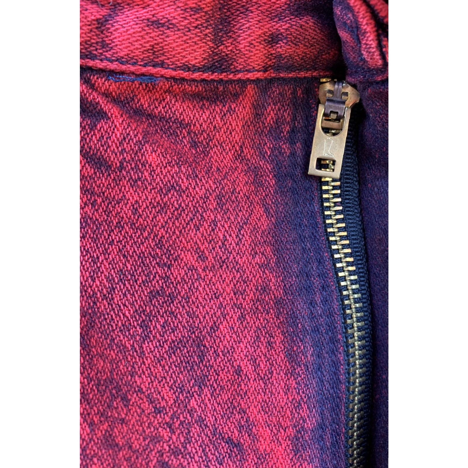 Wrangler VINTAGE Wrangler Jeans High Waist Red Acid Wash 28” X 33” Juniors Women XS-7 X 32? Size 28" / US 6 / IT 42 - 5 Thumbnail