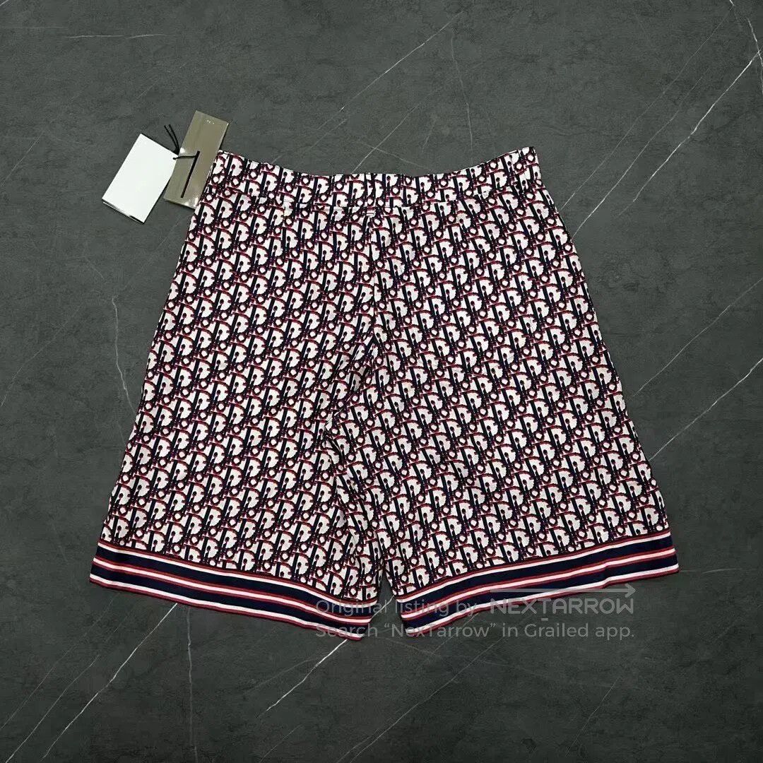 Dior Dior Silk All-Over Logo Print Shorts| Size US 30 / EU 46 - 2 Thumbnail