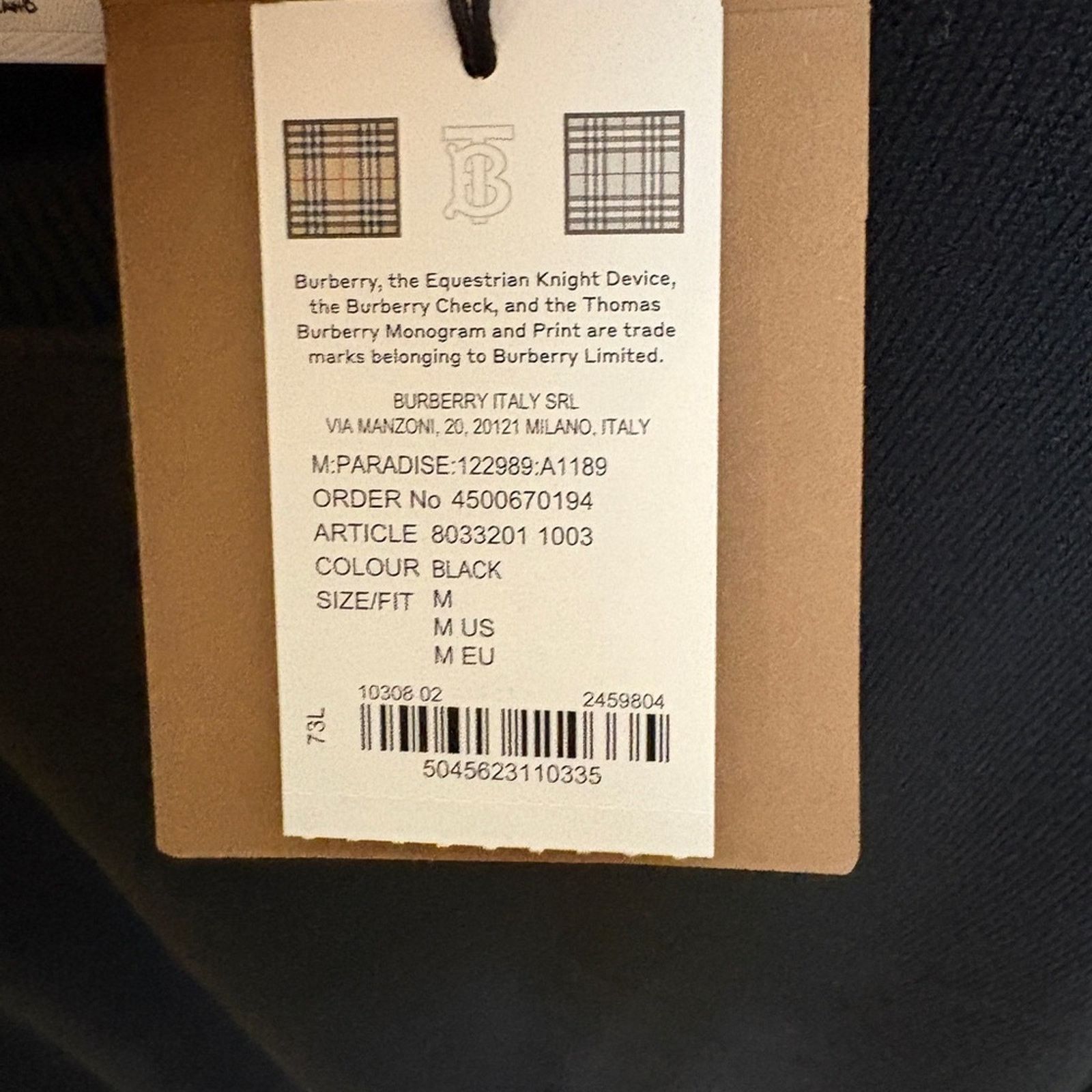 Burberry BURBERRY Check Motif Wool Crewneck Sweater M Size US M / EU 48-50 / 2 - 3 Thumbnail
