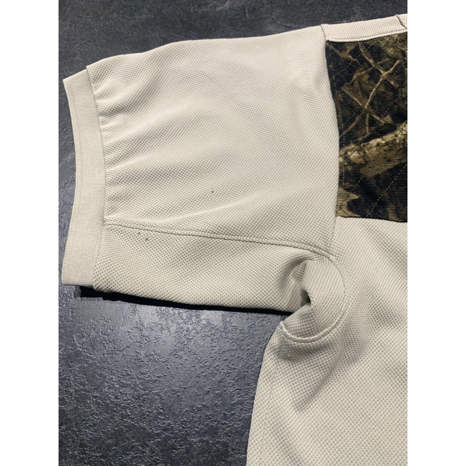 Vintage Columbia Men's Polo Shirt XL Beige Short Sleeve Camouflage Breathable Casual Outdoor Size US XL / EU 56 / 4 - 7 Thumbnail