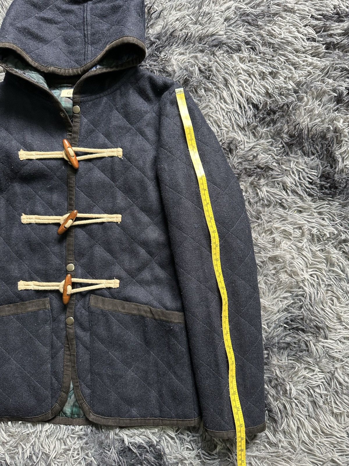 If Six Was Nine 00's Casper John wool rayon quilted jacket Size US M / EU 48-50 / 2 - 14 Thumbnail