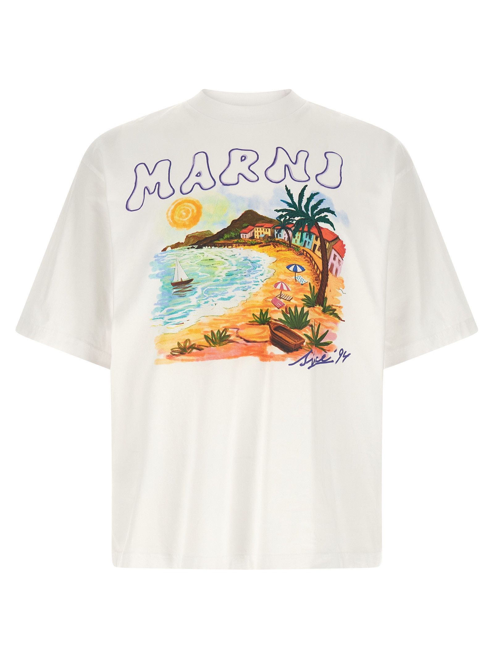 'Marni Beach since '94' T-shirt