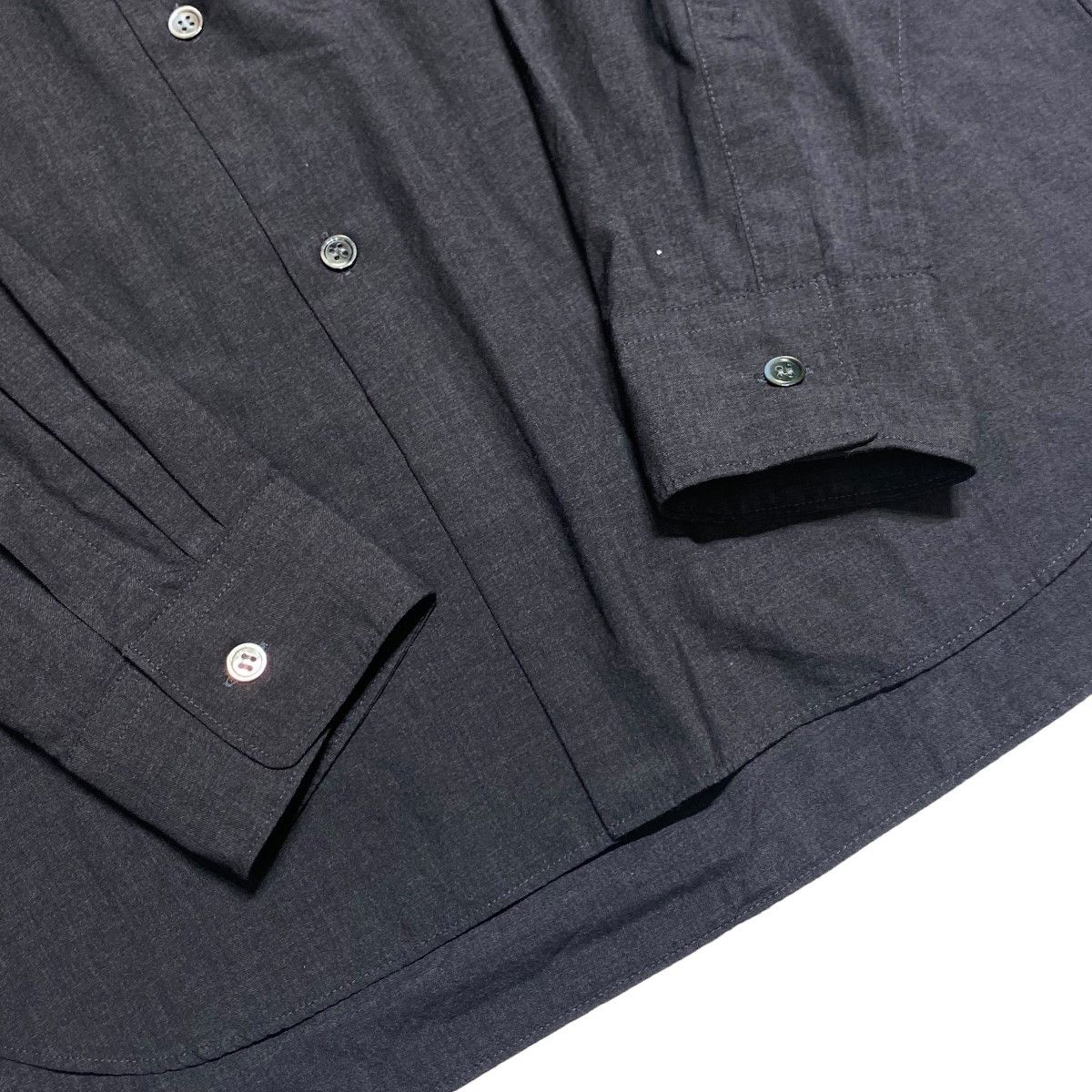Comme des Garcons Homme Shirt Plain Button Wool Long Sleeve Gray Size US M / EU 48-50 / 2 - 4 Thumbnail