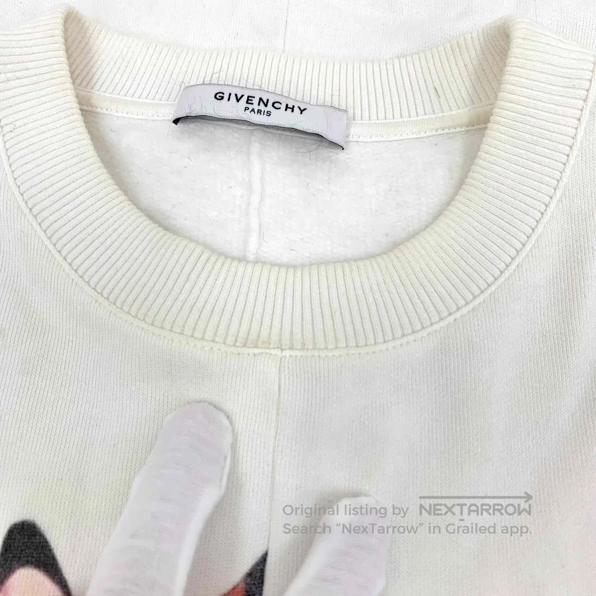 Givenchy Givenchy Bambi Print White Cotton Sweatshirt. Size XS / US 0-2 / IT 36-38 - 8 Thumbnail