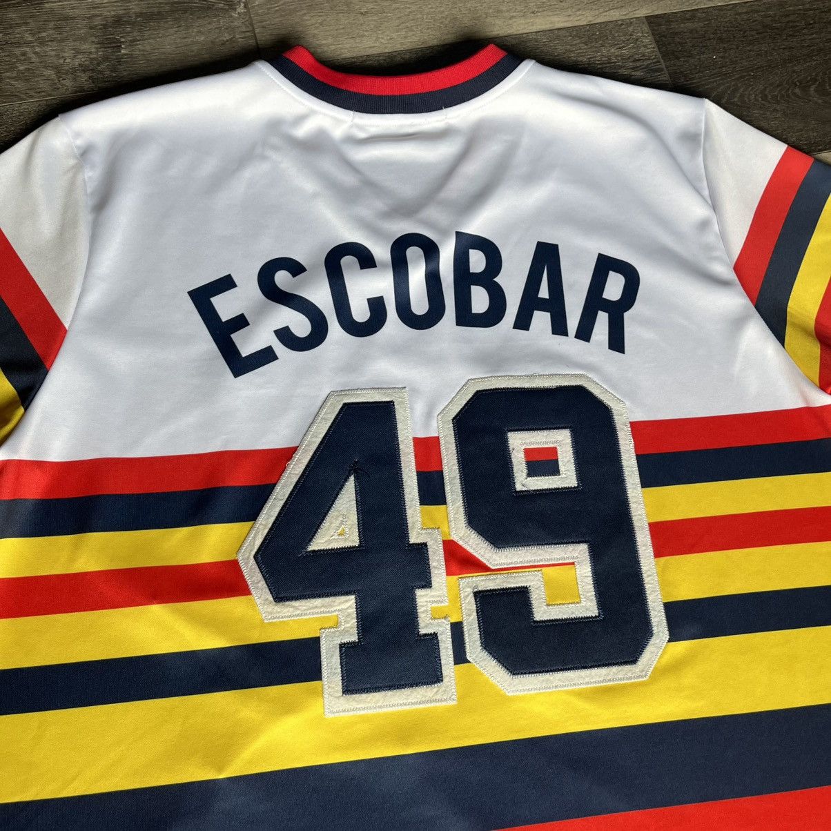 Hudson Hudson Outerwear The Cartel Pablo Escobar 49 Baseball Jersey Size US XXL / EU 58 / 5 - 5 Thumbnail