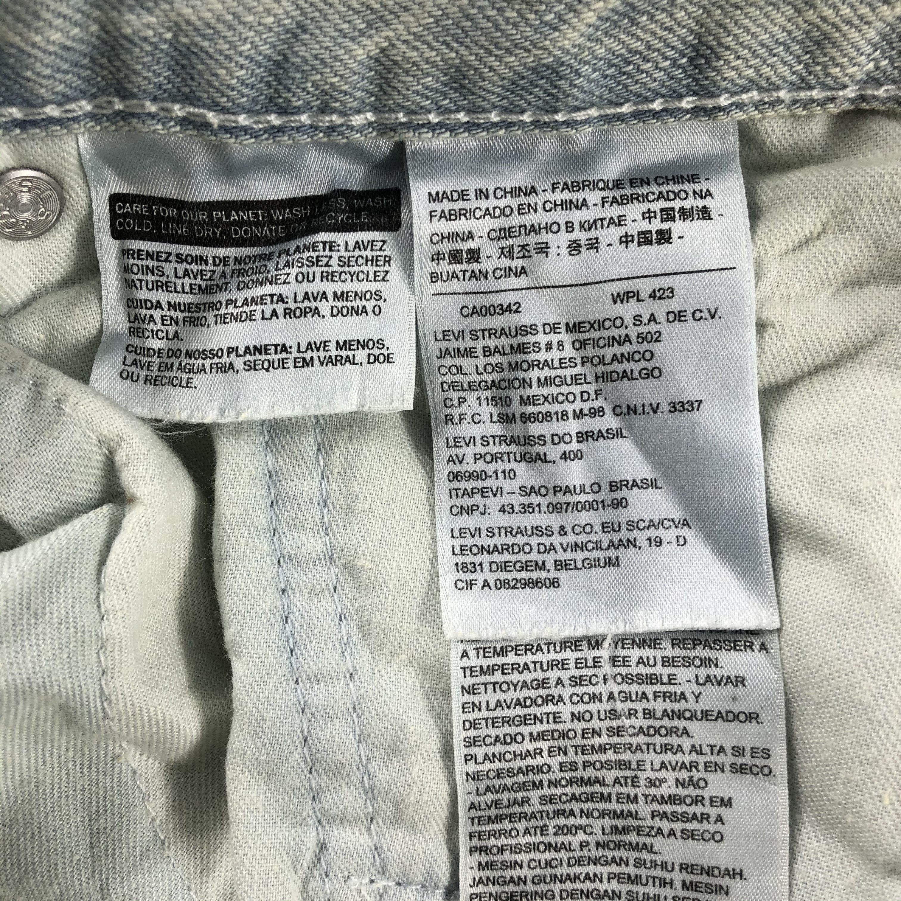 Levi's × Vintage Vintage Light Wash Levis 514 Jeans-JM3145 Size US 36 / EU 52 - 11 Thumbnail