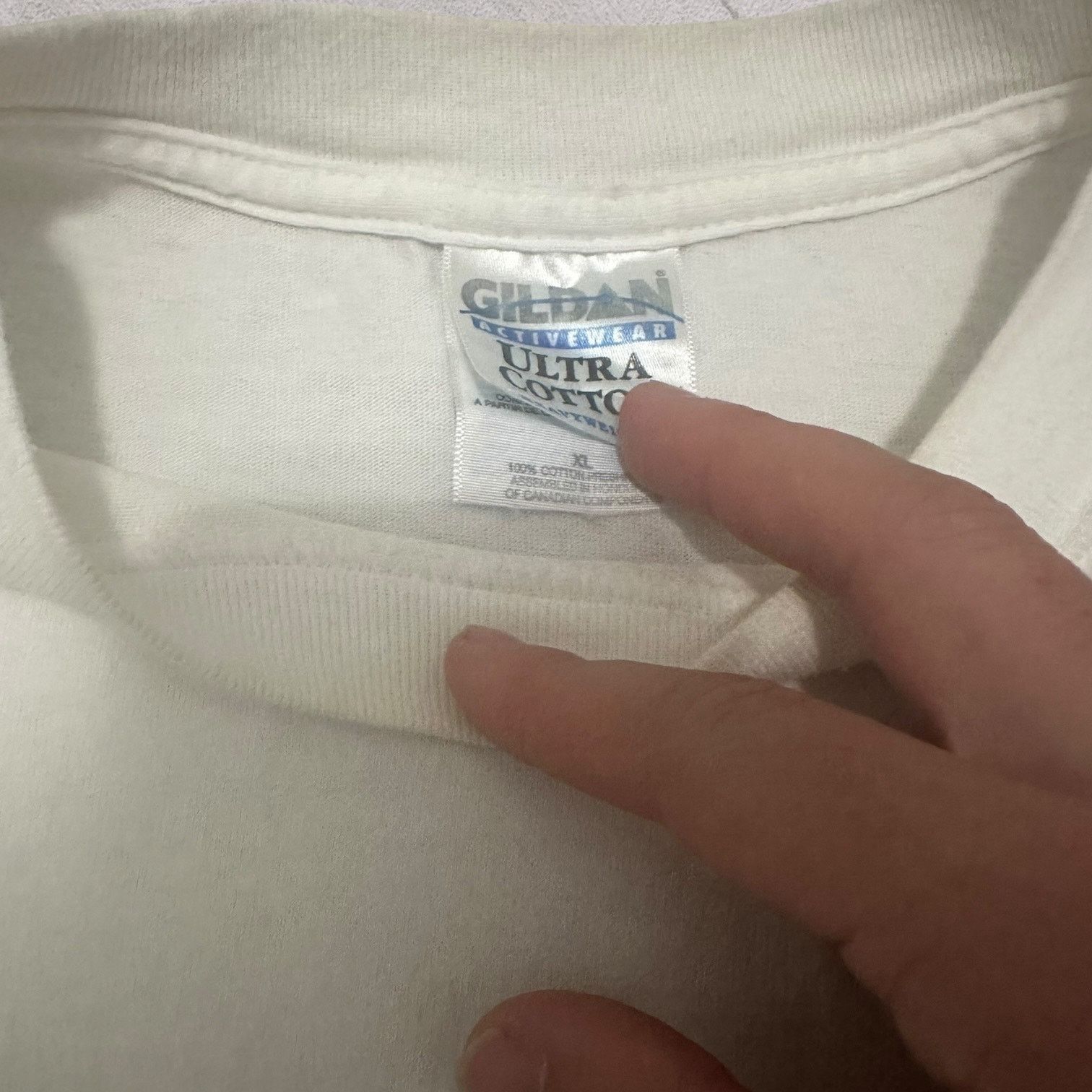 Gildan Wachovia college account early 2000s Size US XL / EU 56 / 4 - 4 Thumbnail