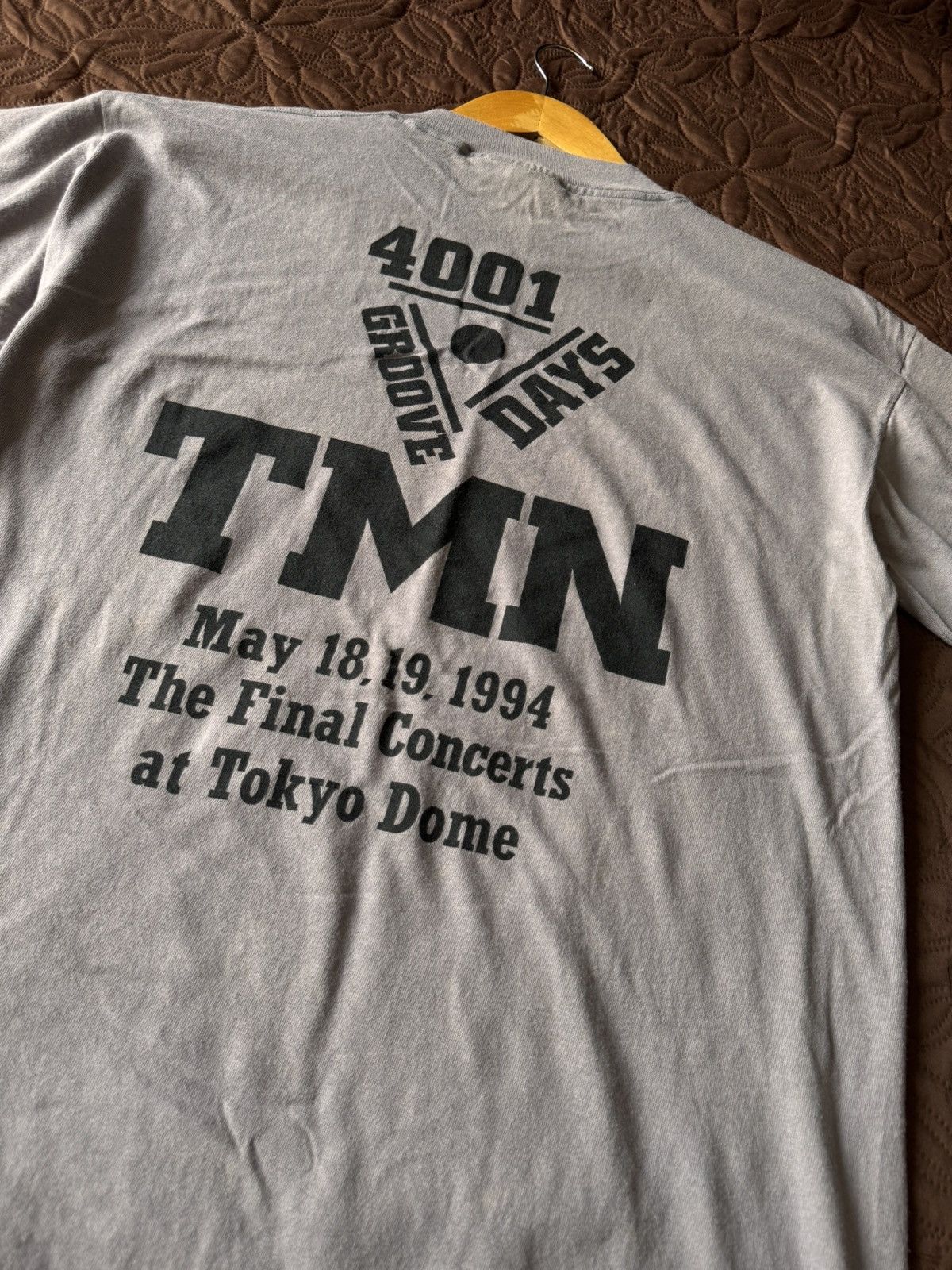 If Six Was Nine Vintage 1994 TMN TM Network "The Final Concerts" Tokyo Dome Size US L / EU 52-54 / 3 - 12 Thumbnail