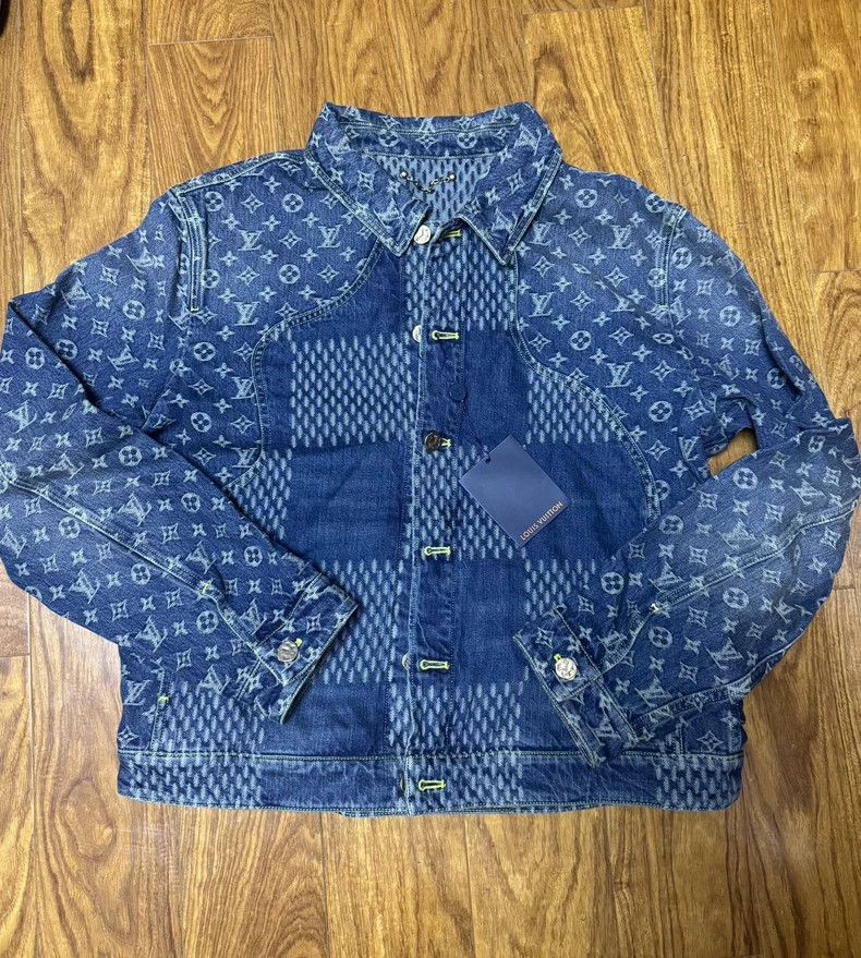 Louis Vuitton LV x Nigo Denim Jacket, New with Tags Size US L / EU 52-54 / 3 - 1 Thumbnail