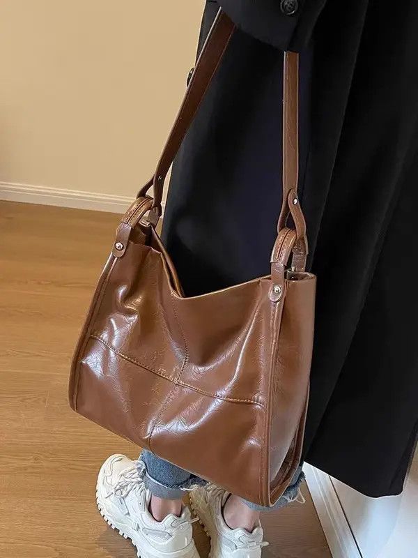 Designer × Japanese Brand Retro y2 versatile shoulder bag for women brown Size ONE SIZE - 4 Thumbnail