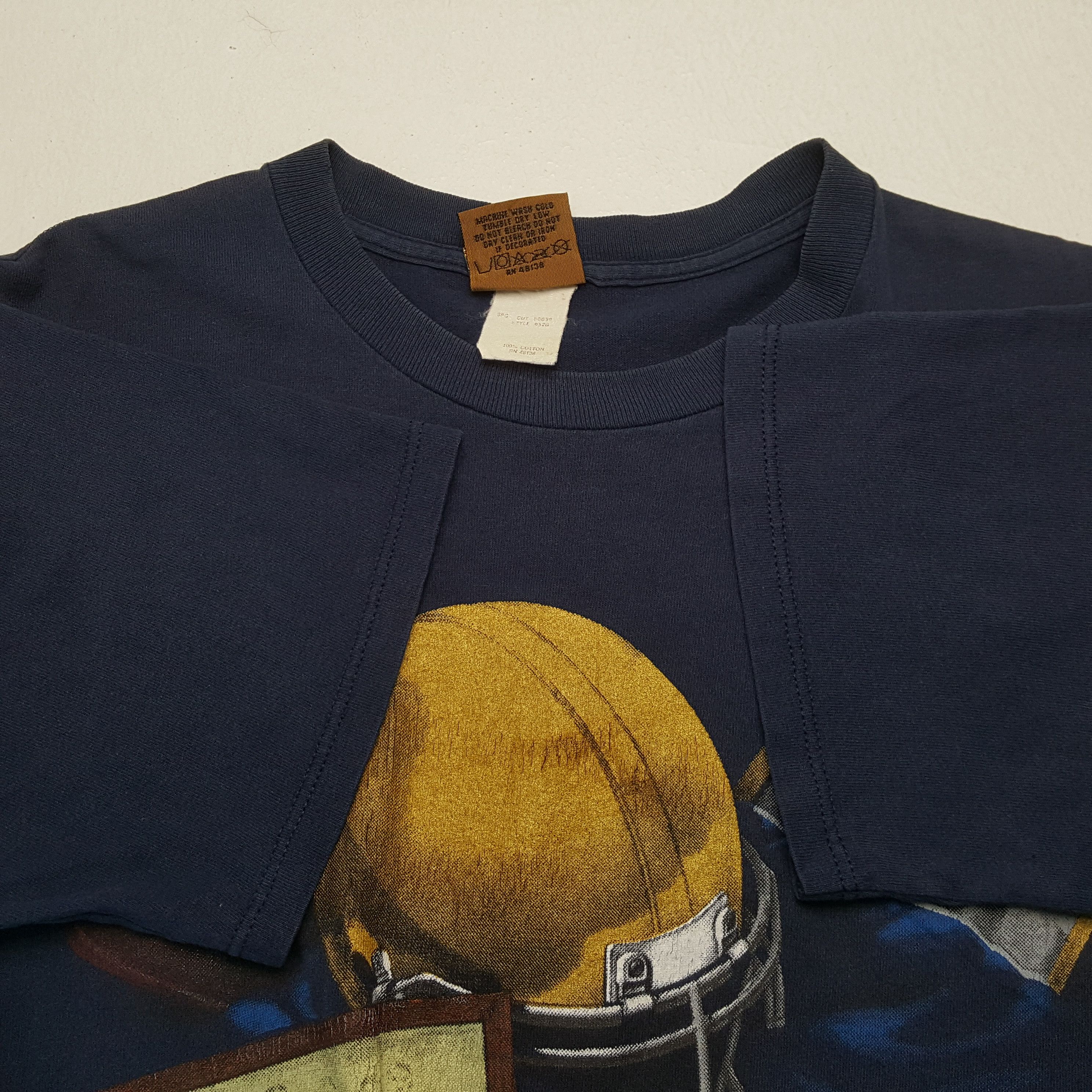 NFL × Nutmeg × Vintage NOTRE DAME American Football NFL Vintage Tshirt Size US M / EU 48-50 / 2 - 7 Thumbnail