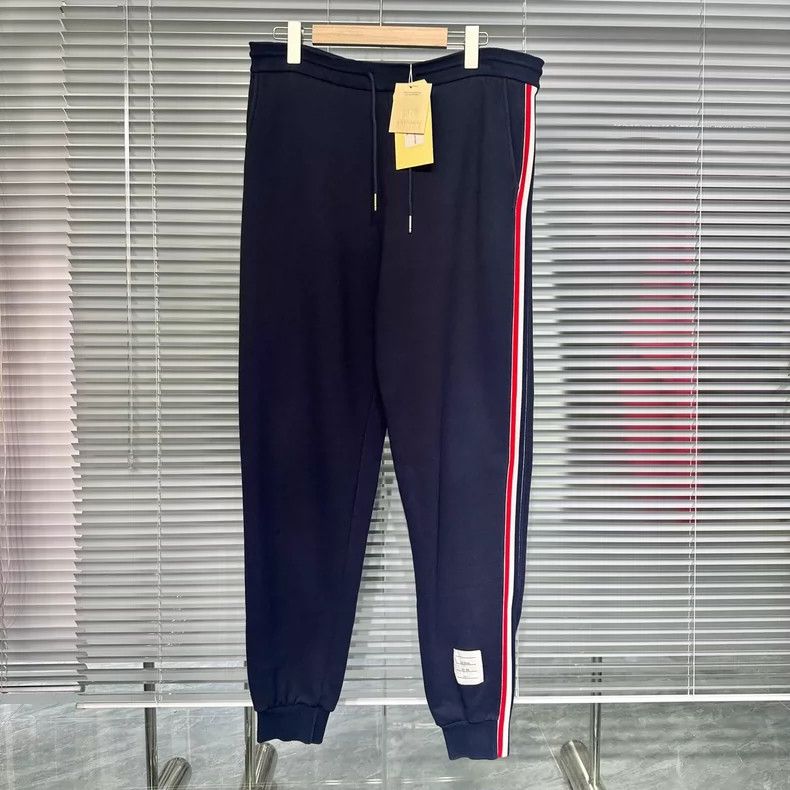 Thom Browne Thom Browne Striped Sweatpants Navy - dmc Size US 32 / EU 48 - 1 Thumbnail