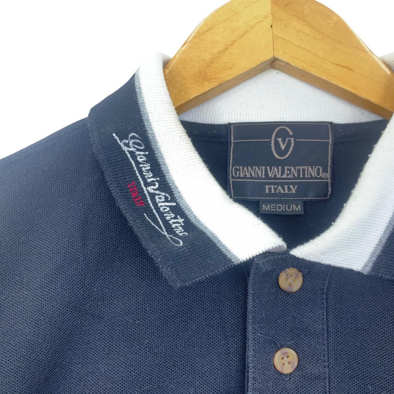 Vintage Vintage GIANNI VALENTINO ITALY Pocket Polo Tee Shirt Top Size M / US 6-8 / IT 42-44 - 6 Thumbnail